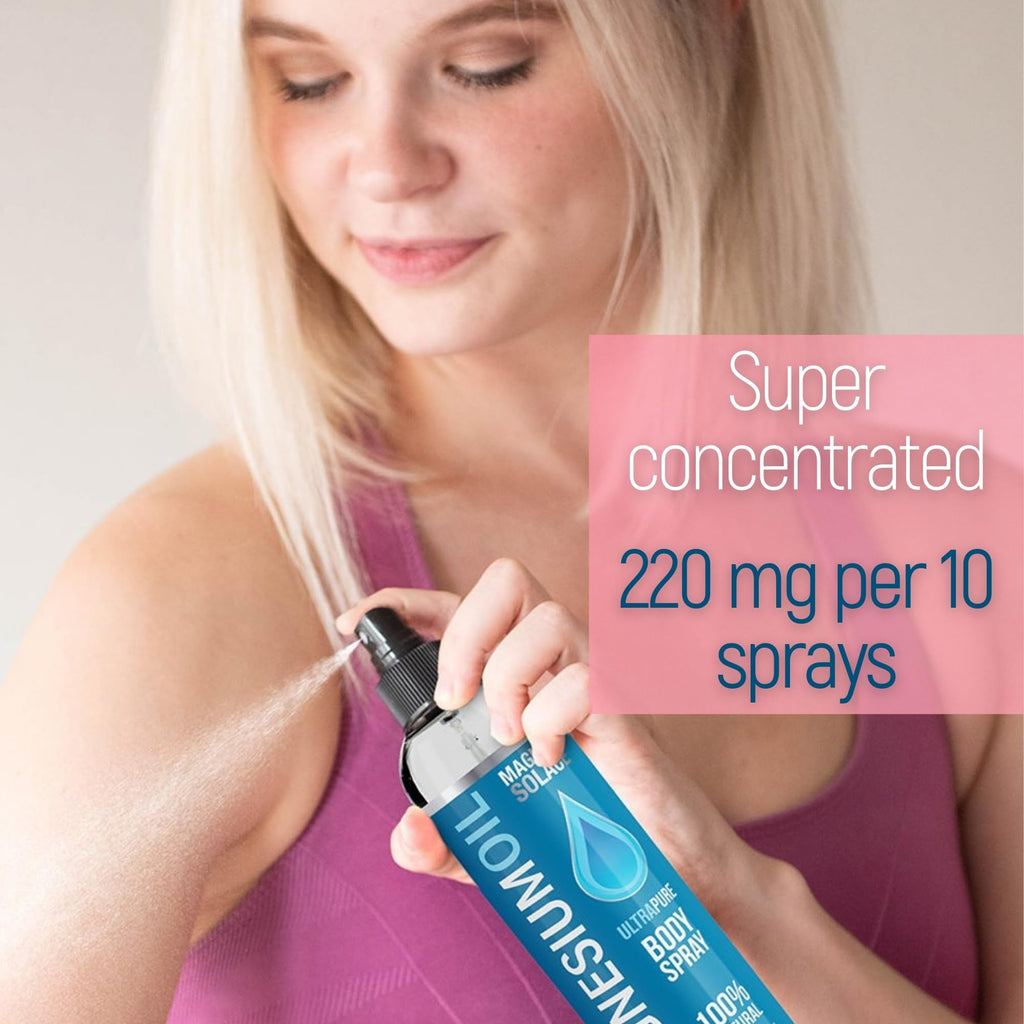 Magnesium Oil Spray - 100% Natural Magnesium Spray – 2 oz