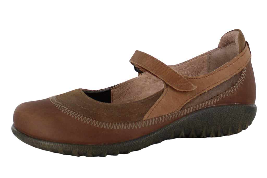 NAOT Footwear Women's Kirei Maryjane with Cork Footbed and Arch Comfort and Support - Lightweight and Perfect for Travel- Removable Footbed