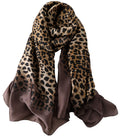 Womens 100% Large Mulberry Silk Scarf Long Satin Scarf Fashion Lightweight Wraps