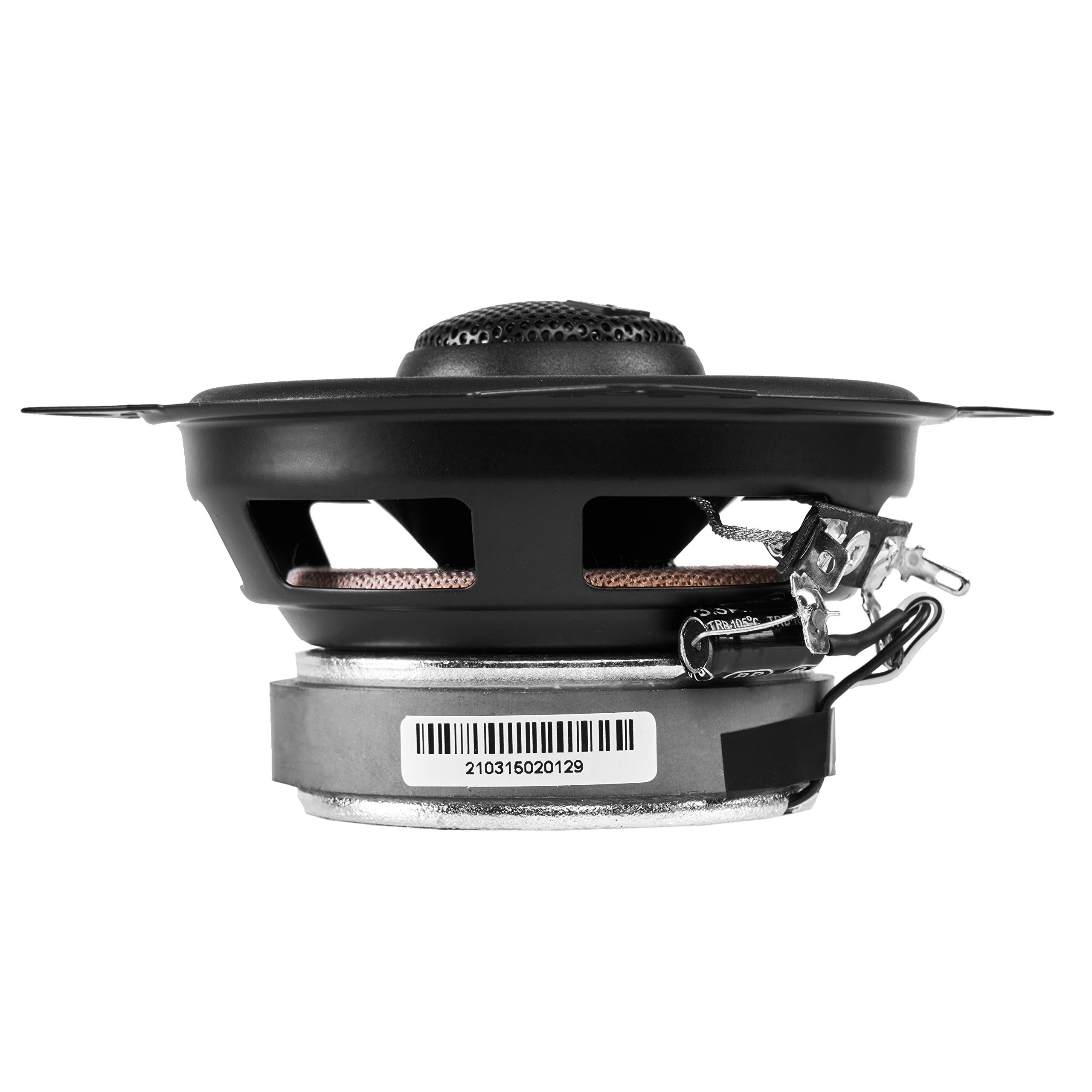 NVX NSP35 3.5" Car Speakers, 200W Max, 70W RMS, 2-Way Coaxial w/Silk Dome Tweeters & Built-in X-Overs, Easy to Install in Cars/Trucks/Doors (Pair)