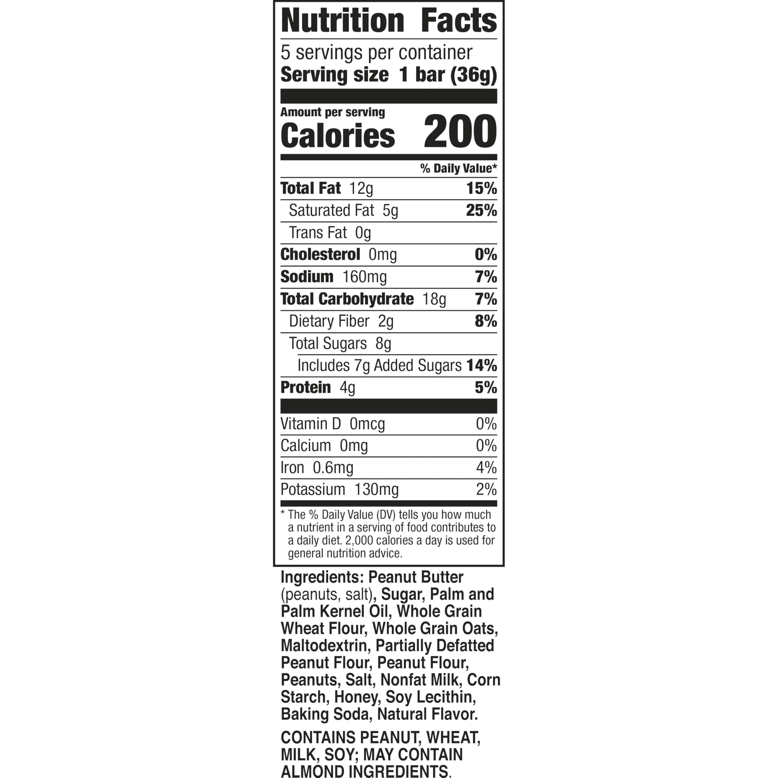 Nature Valley Crispy Creamy Wafer Bars, Blueberry, Whole Grain, 5 Bars, 6.5 oz