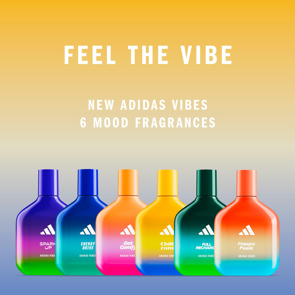 adidas Vibes Chill Zone Fragrance Hair & Body Mist for Women, Mood-Boosting, Notes of Lavender & Vanilla, For Any Occasion, 7.9oz