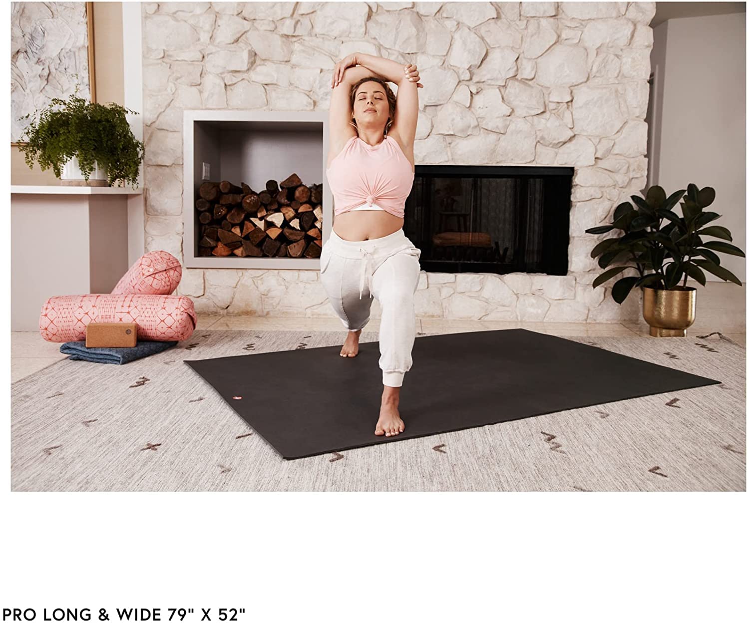 Manduka PRO Yoga Mat - 6mm | Lifetime Durability | Hygienic Construction | Premium Studio Quality | Teacher Approved