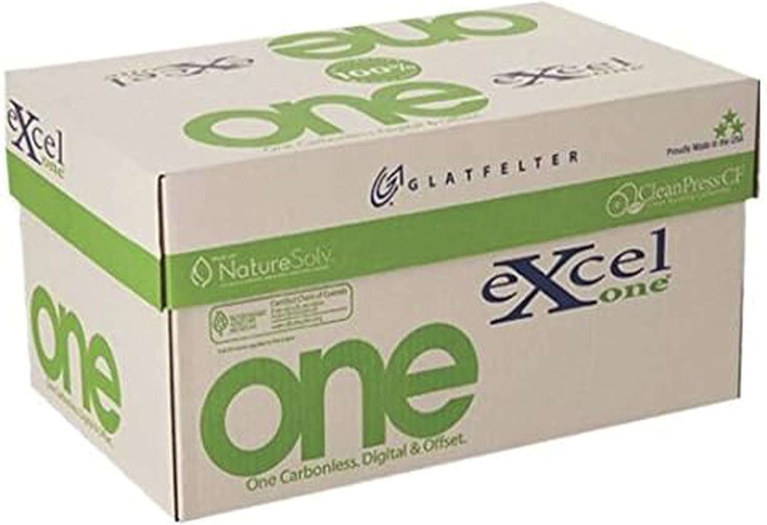 8.5 x 11 Excel One (230949) Carbonless Paper, 2 Part Reverse (Canary/Bright White), 10 REAMS