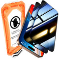 UniqueMe for iPhone 12 Pro Max Privacy Screen Protector - [Military Grade Shatterproof & 9H+ Hardness] Screen Protector 12 Pro Max Tempered Glass Full Coverage Protection, Easy to install, 2 Packs