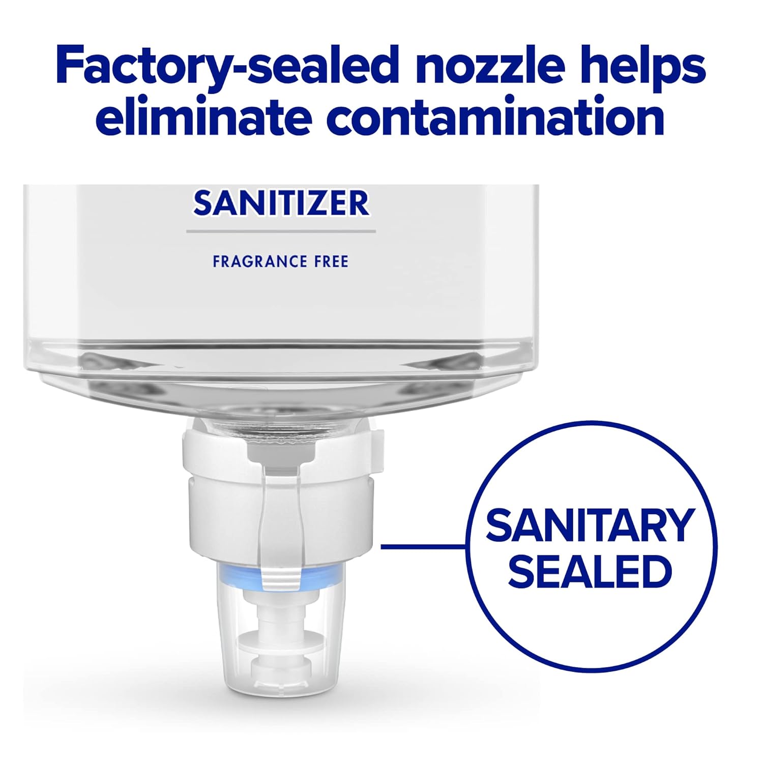 PURELL Brand Advanced Hand Sanitizer Foam, Clean Scent, 1200 mL Refill for PURELL ES6 Automatic Hand Sanitizer Dispenser (Pack of 2) - 6453-02