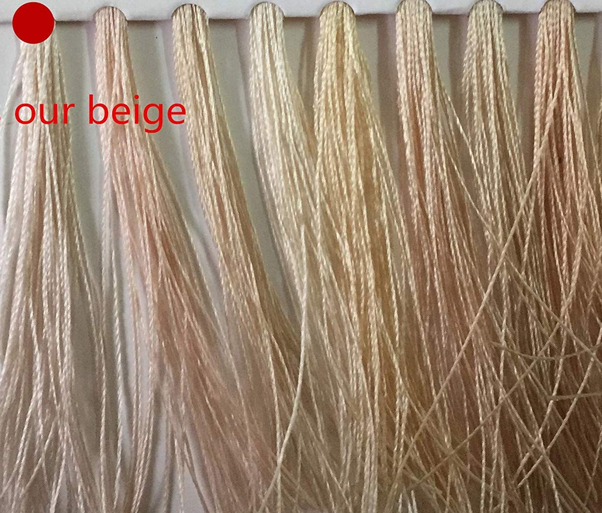 Selric UV Resistant High Strength Polyester Thread #69 T70 Size 210D/3 for Upholstery, Outdoor Market, Drapery, Beading, Purses, Leather （(Light) Yellow）