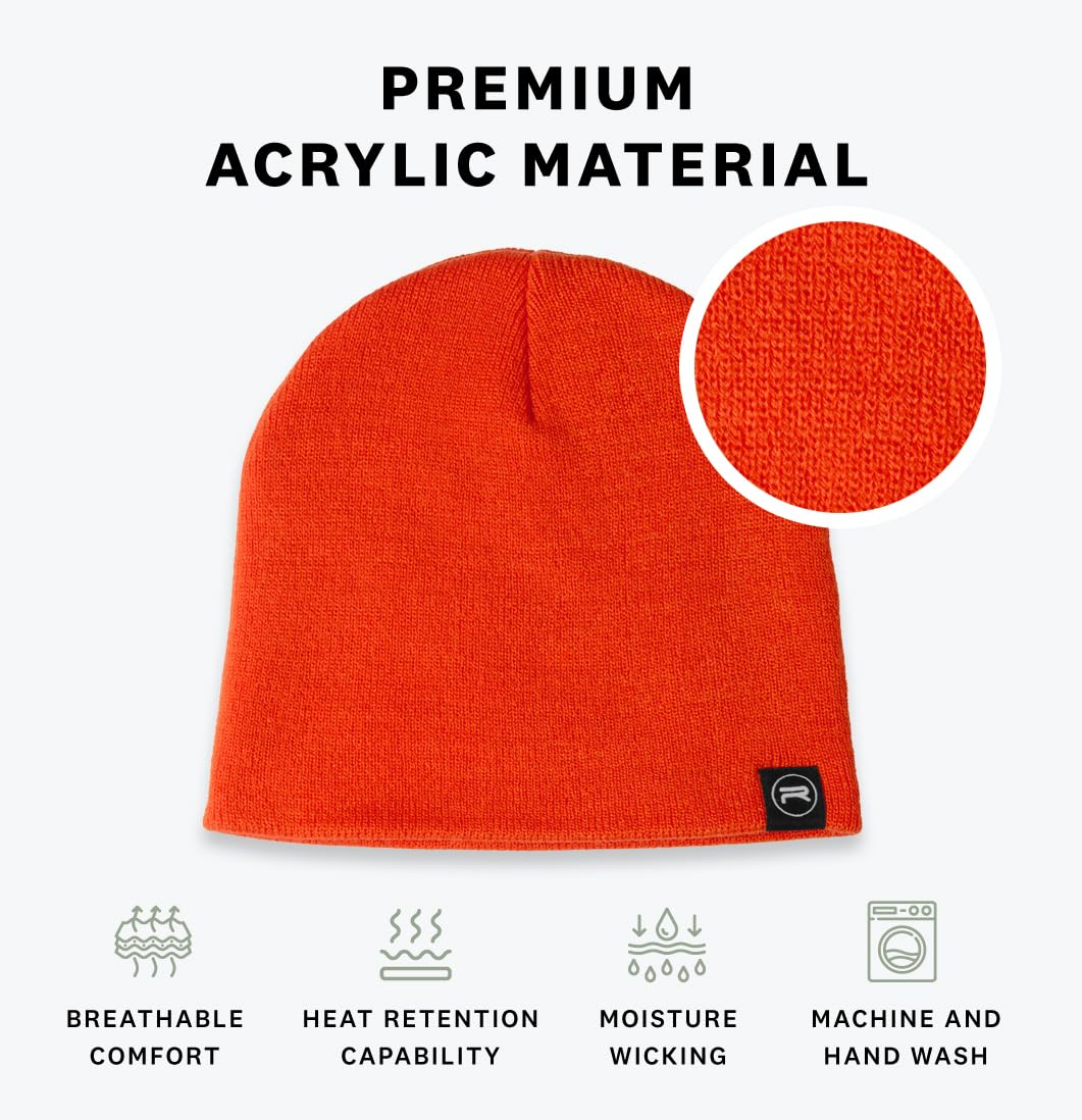 Original Beanie Cap - Soft Knit Beanie Hat - Warm and Durable