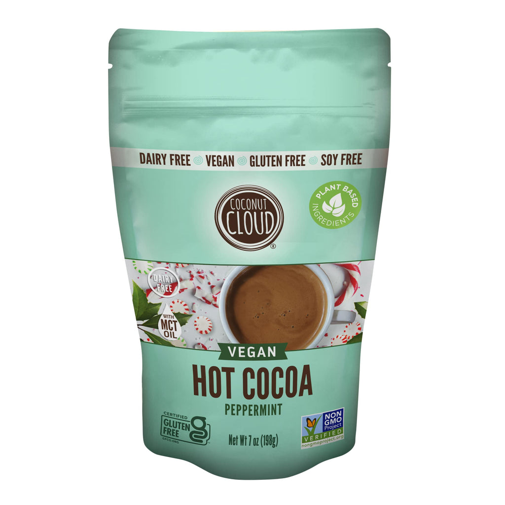 Coconut Cloud: Vegan, Natural, Delicious, Creamy Chocolate | Made in Colorado from Premium Milk Powder (Non-GMO, Gluten Free), Winter Cocoa Bundle, 7oz Each (Original, Toasted Marshmallow & Peppermint)…