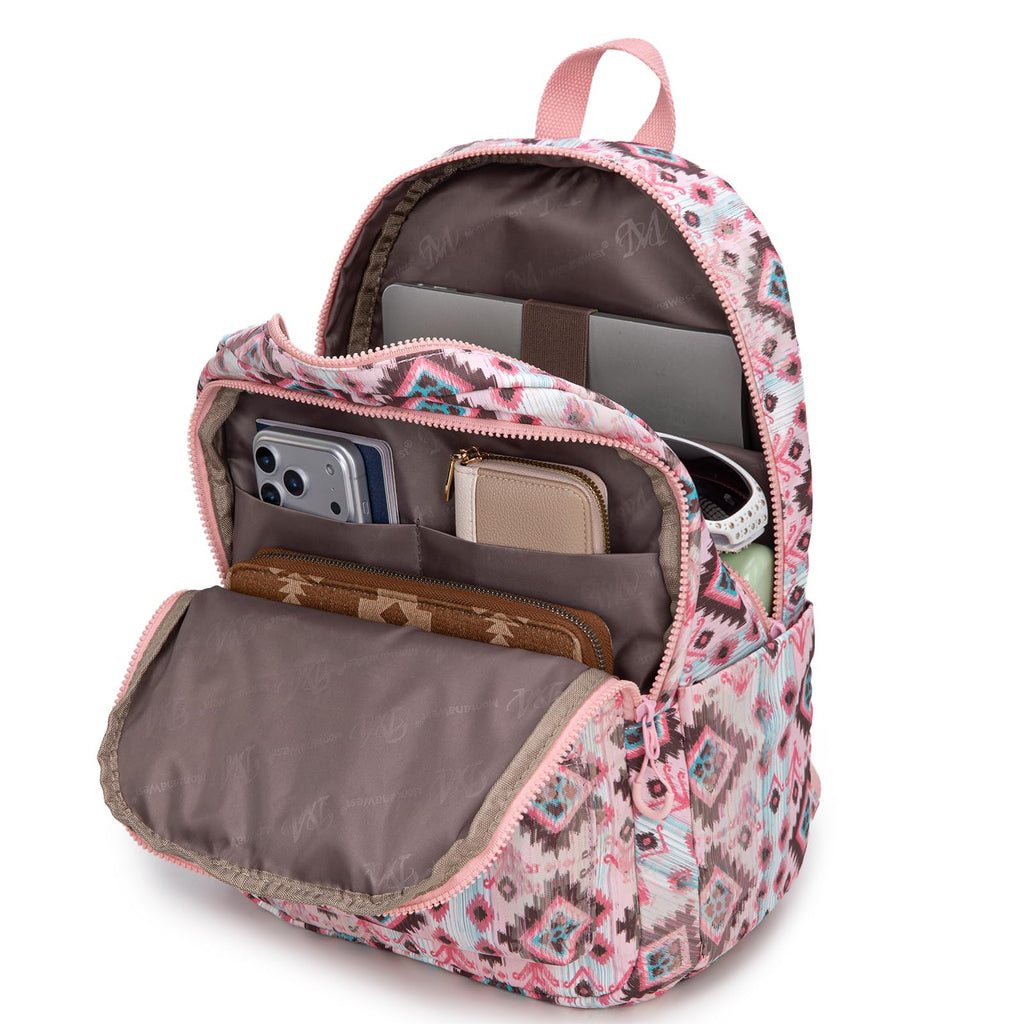 Montana West Backpack Purse for Women Western Aztec Backpack Purse Lightweight Casual Daypack for Travel