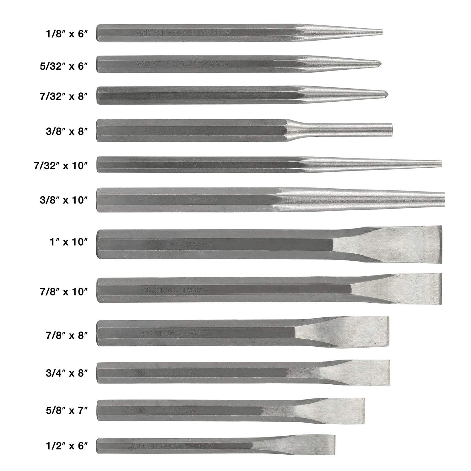 NEIKO 02638A 5-Inch Automatic Center Punch for Metal, Adjustable Impact Spring Loaded Center Punch Tool, Spring Punch, Center Punch Spring Loaded, Auto Center Punch