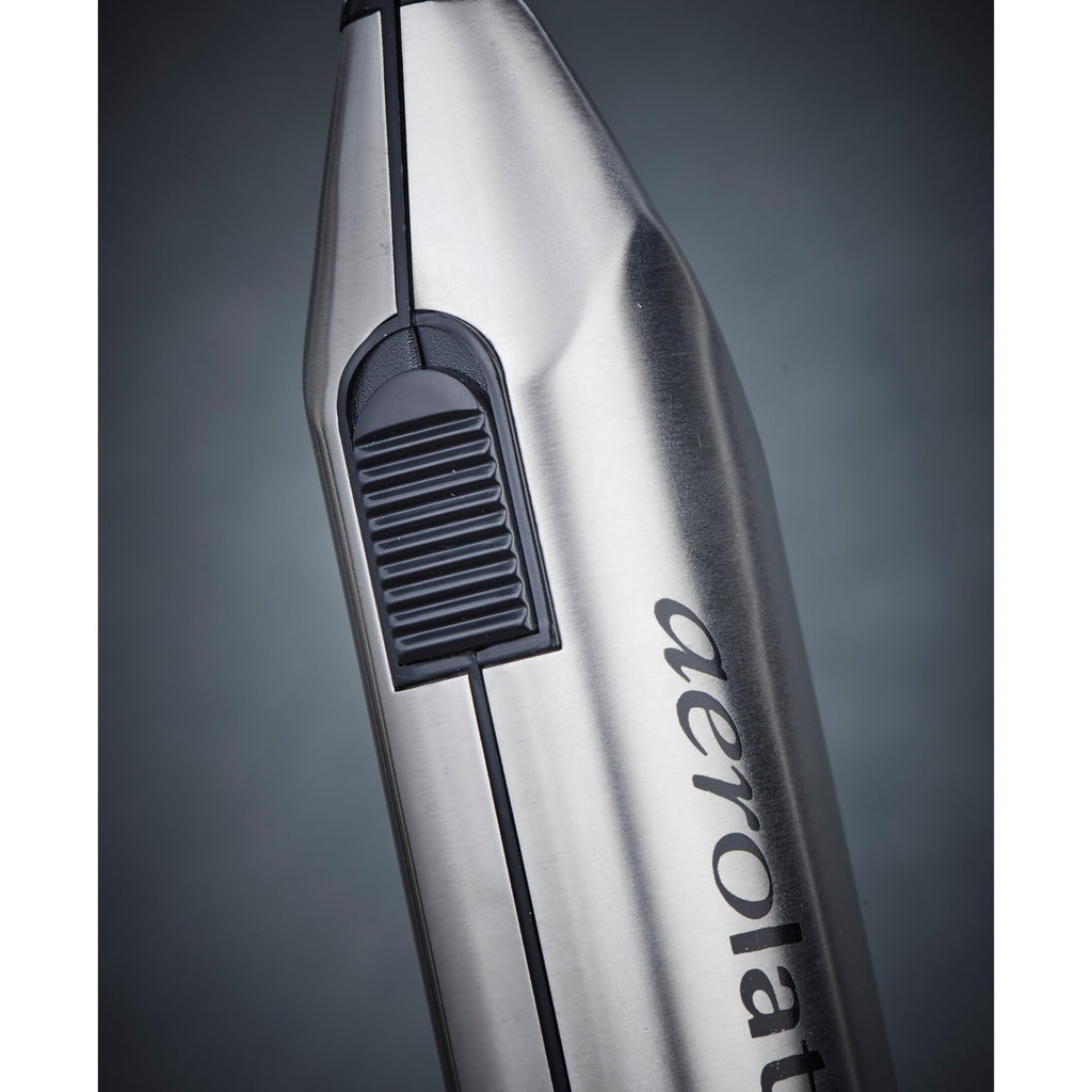 Aerolatte Steam-Free Milk Frother, Polished-Chrome Finish,18/8 Stainless Steel Whisk, BPA-Free Plastic Housing, Batteries Include