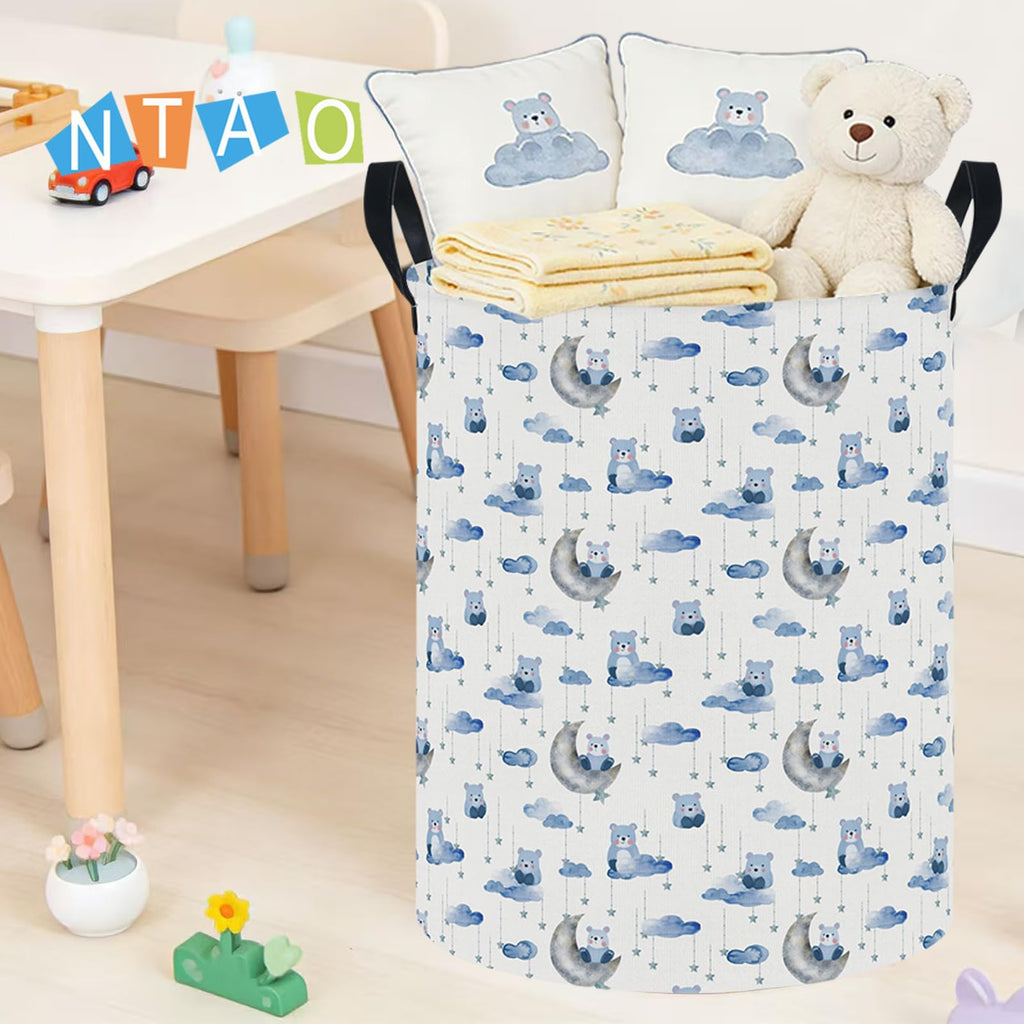 NTAOHAMPER Laundry Hamper, Laundry Basket, Waterproof Storage Bin for Bedroom, Clothes Organizer Basket, Books Box, Room Decor(Animal)