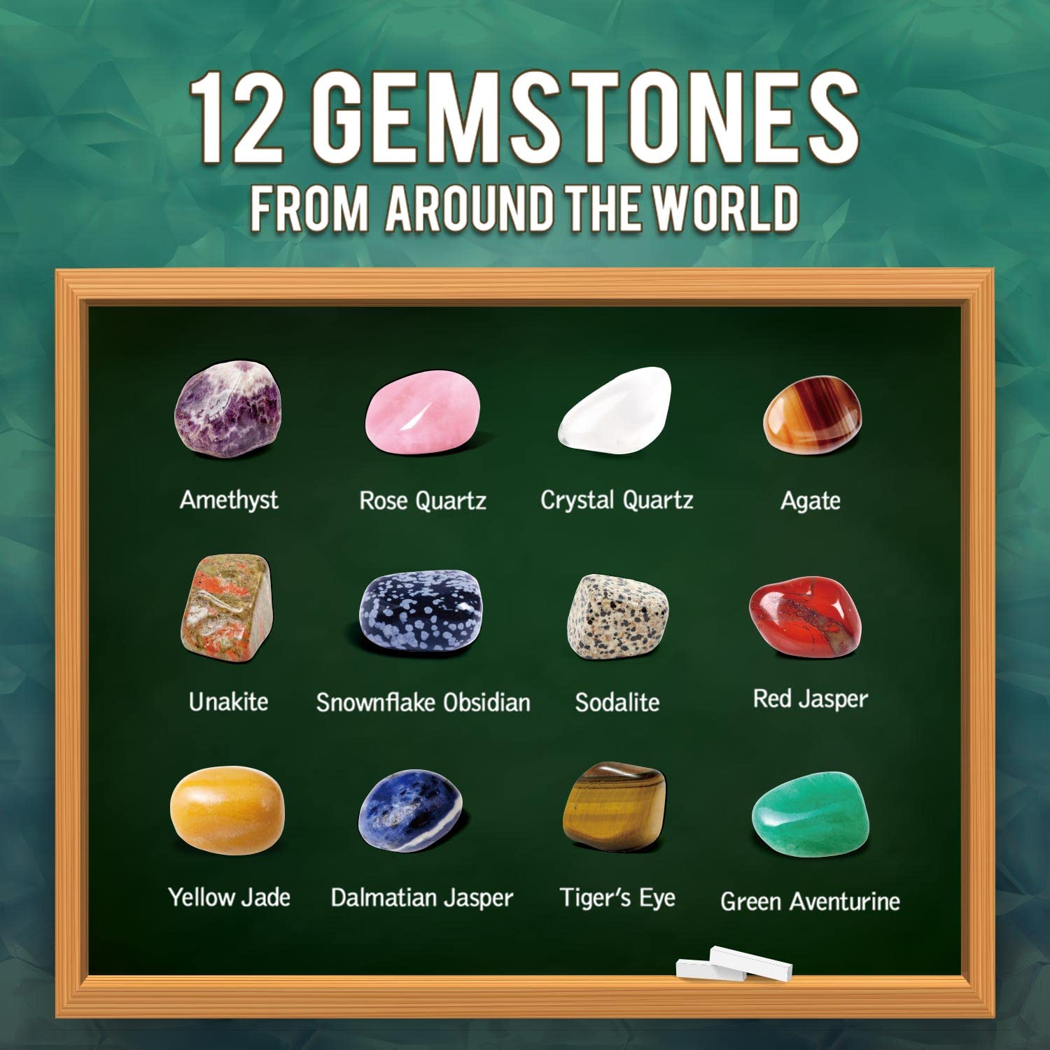 Gamerside Fossil Dig Kit - Educational STEM Science Toys for Kids Ages 6+ - Dig Up 12 Fossils Real & Dinosaur Bones Rocks - Digging Activities Kits - Paleontology, Discovery Gifts for Boys & Girls