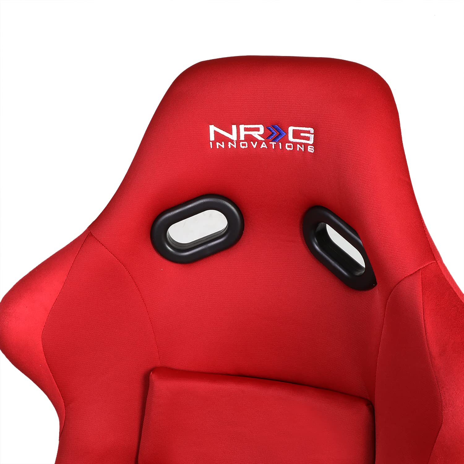 NRG Innovations NRG-FRP-330 Fiber Glass Fixed Back Bucket Racing Seat (Small), 4 pt Harness Compatibility, Black Seat Cover, 19"W X 18" D X 34" H