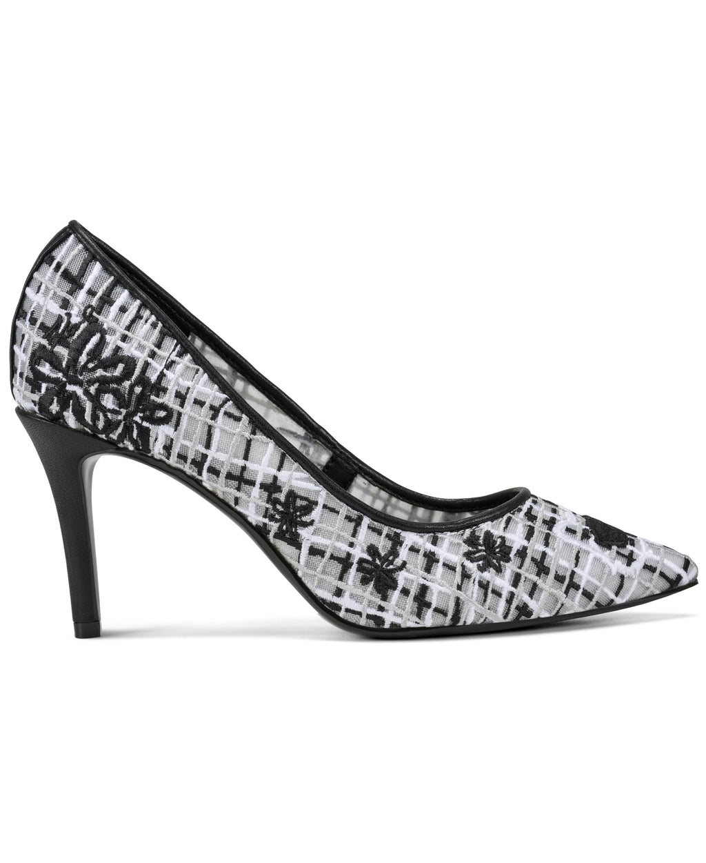 Karl Lagerfeld Womens Royale Pointed Toe Dress Pump