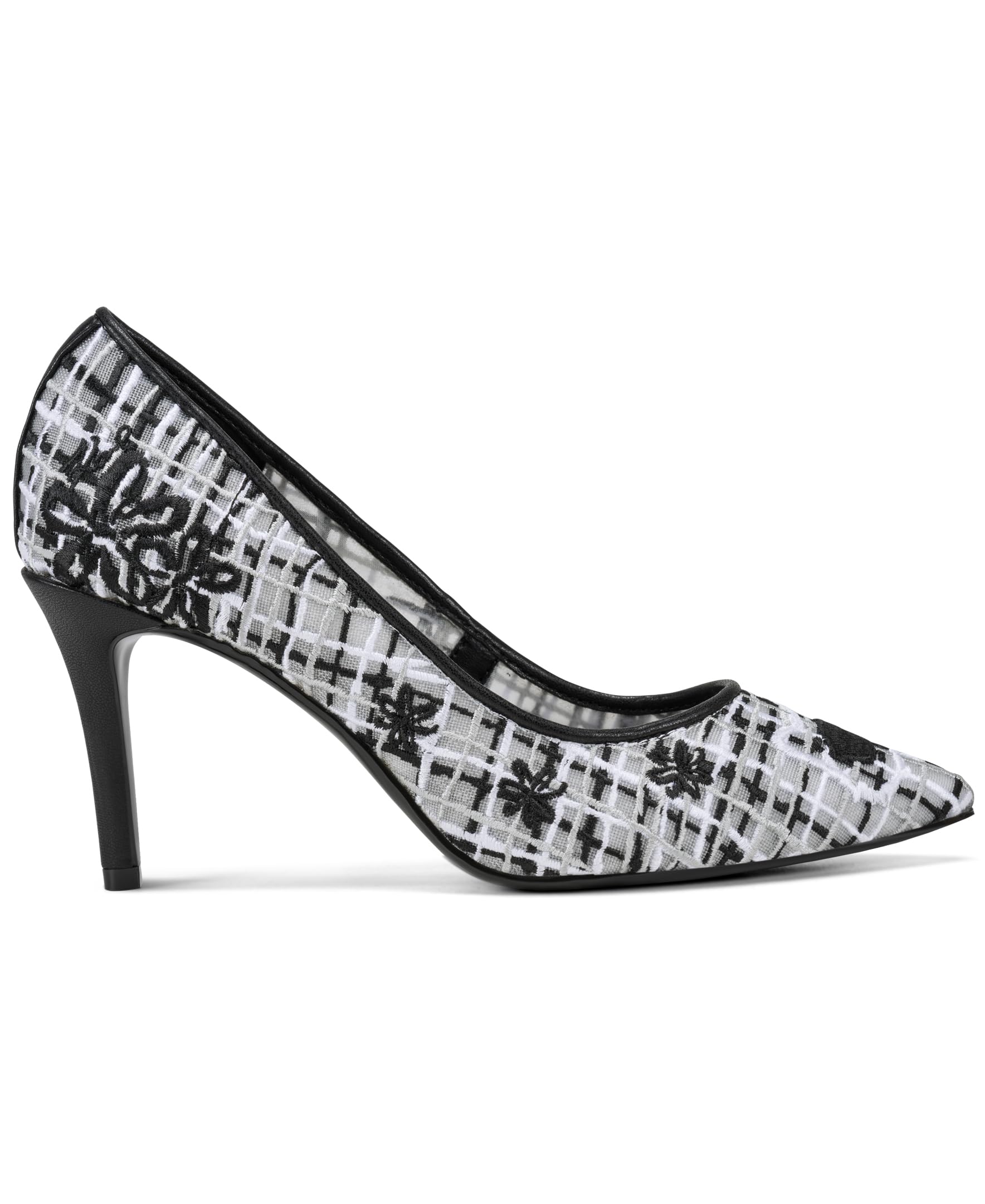 Karl Lagerfeld Womens Royale Pointed Toe Dress Pump