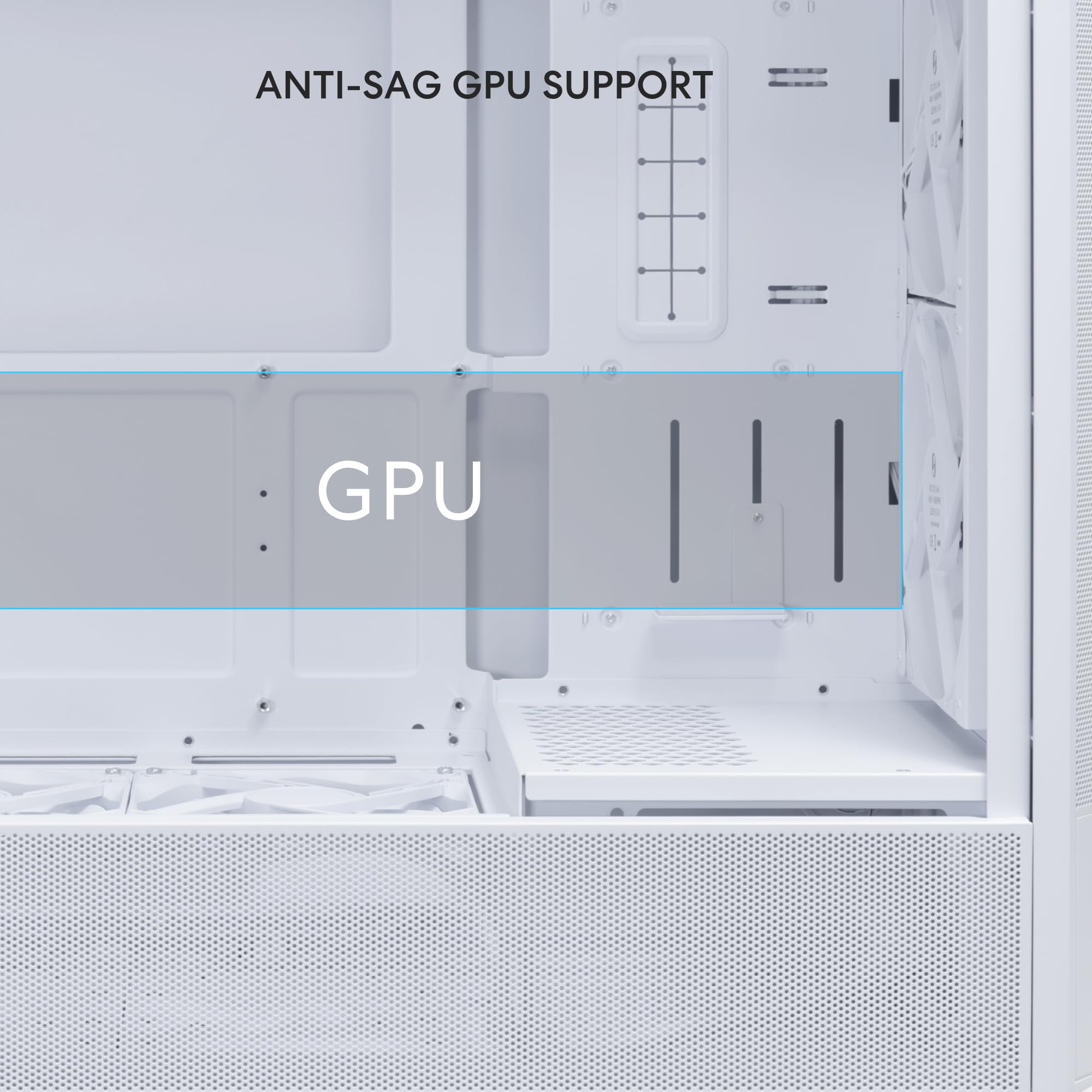 LIAN LI LANCOOL 207 Compact ATX RGB Gaming Computer Case, Airflow Optimized Mesh Panels Tower Chassis w/ 2x140mm ARGB,2x120mm PWM Fans Pre-Installed, USB Type-C Port, Tempered Glass Side Panel (Black)