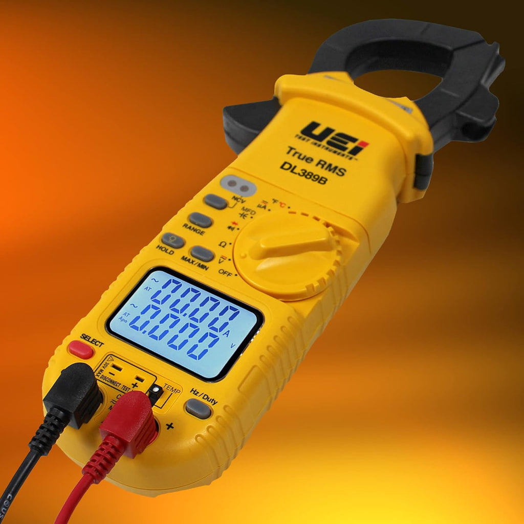 UEi Test Instruments DL389B True RMS Dual Display Clamp Meter