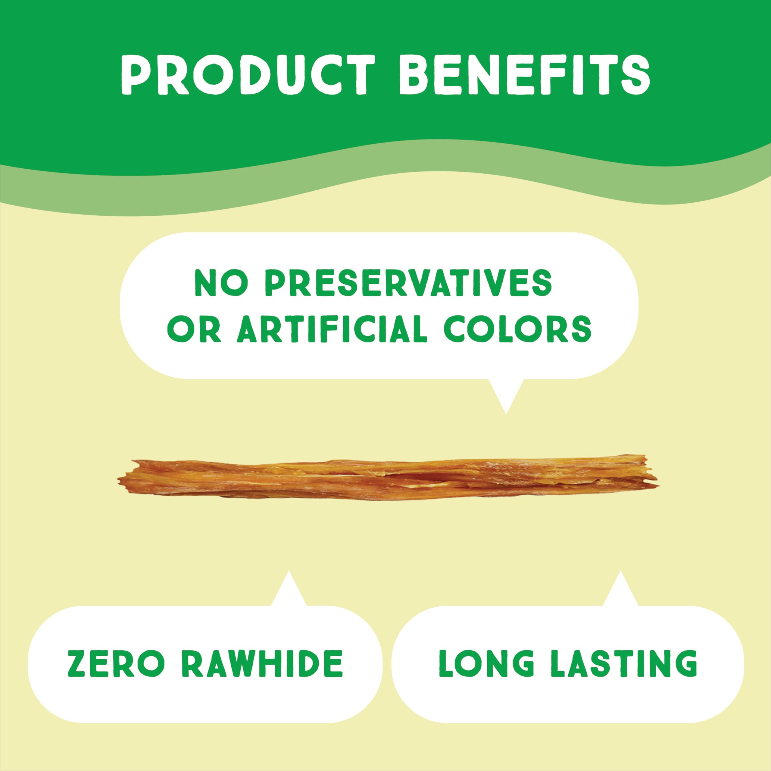 Ultra Chewy Turkey Tendon Knotted Bones for Dogs - Premium All-Natural, Hypoallergenic, Long-Lasting Dog Chew Treat, Easy to Digest - Ingredient Sourced from USA (3.5 Inch - 4 Pack)
