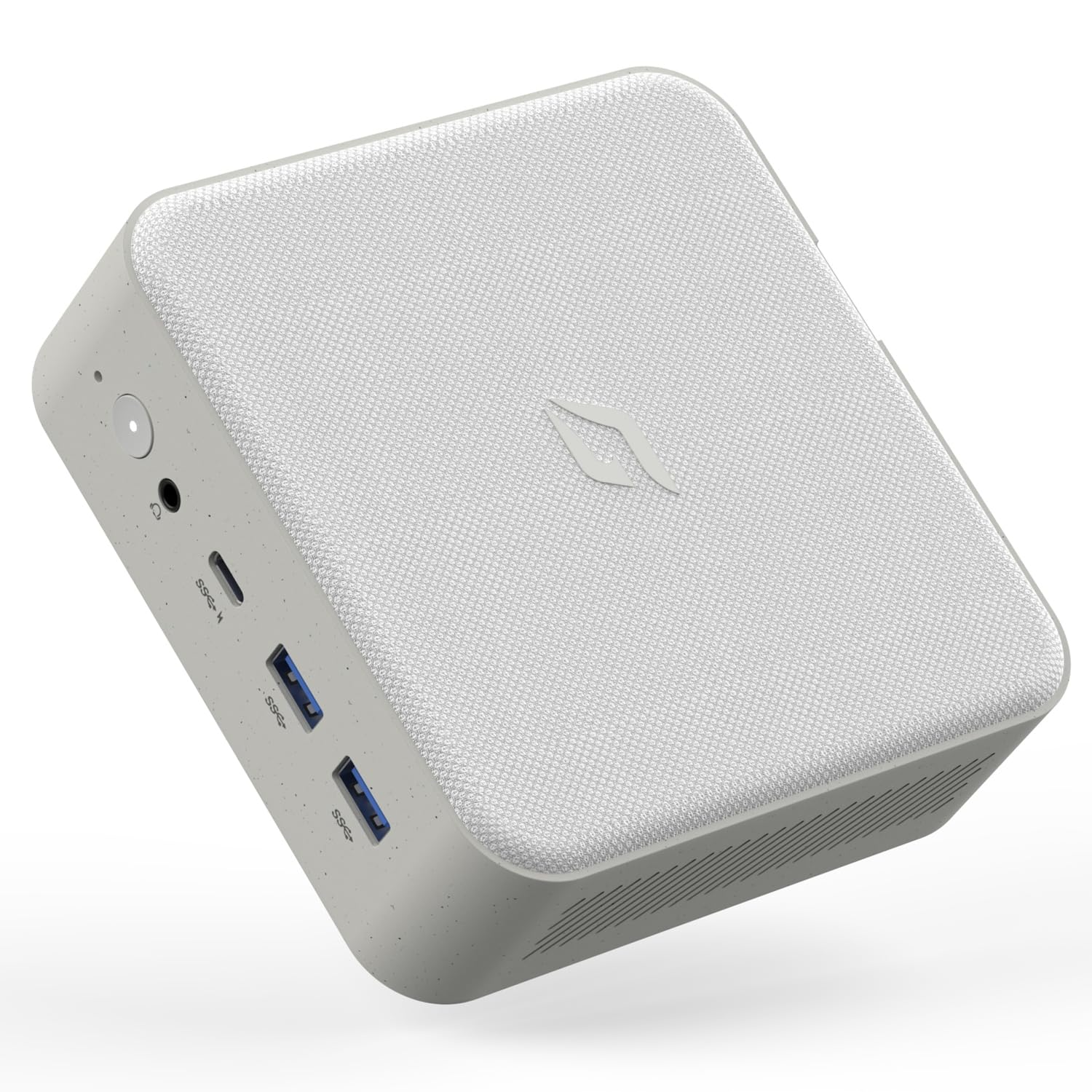 CyberGeek Nano J1 Linux Mini PC, Intel N5095A Quad-Core, 4GB RAM, 128GB PCIe SSD, 4K Dual Display, WiFi, Type-C, RJ45, VESA, Ubuntu OS
