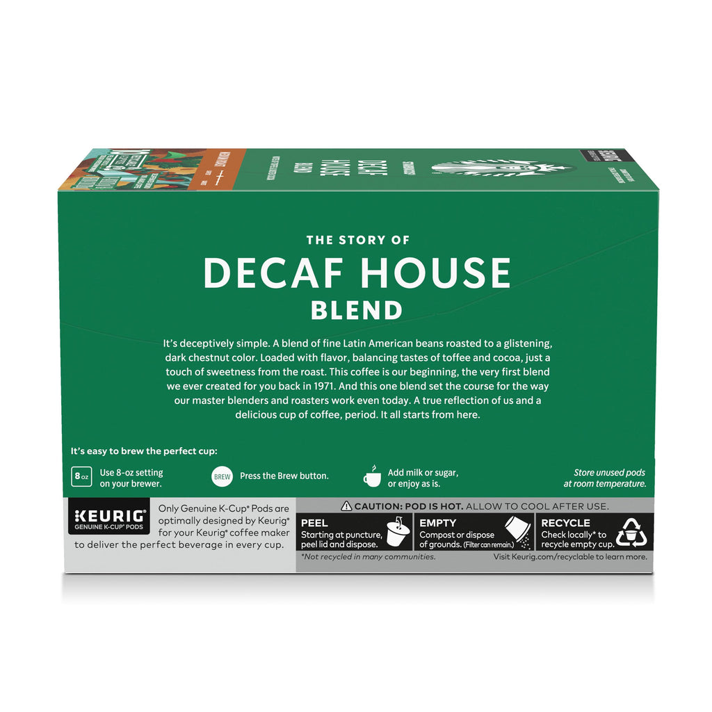 Starbucks House Blend, K-Cup for Keurig Hot Brewers, 72-Count
