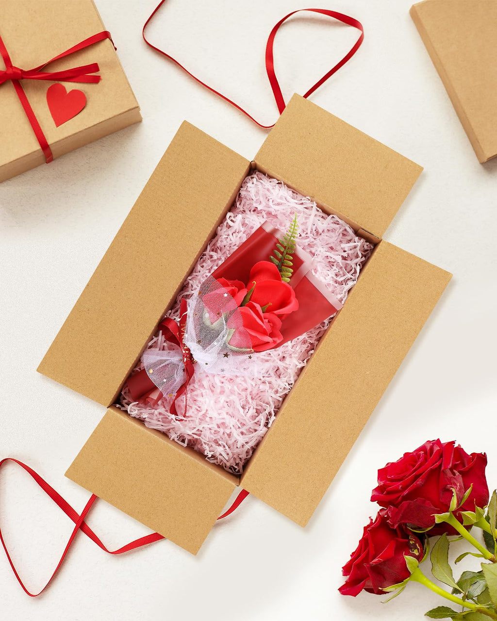 40-Pack-Small-Shipping-Boxes-6x4x4, Corrugated-Cardboard-Boxes-for-Packaging-Small-Business, Brown-Boxes-Mailers