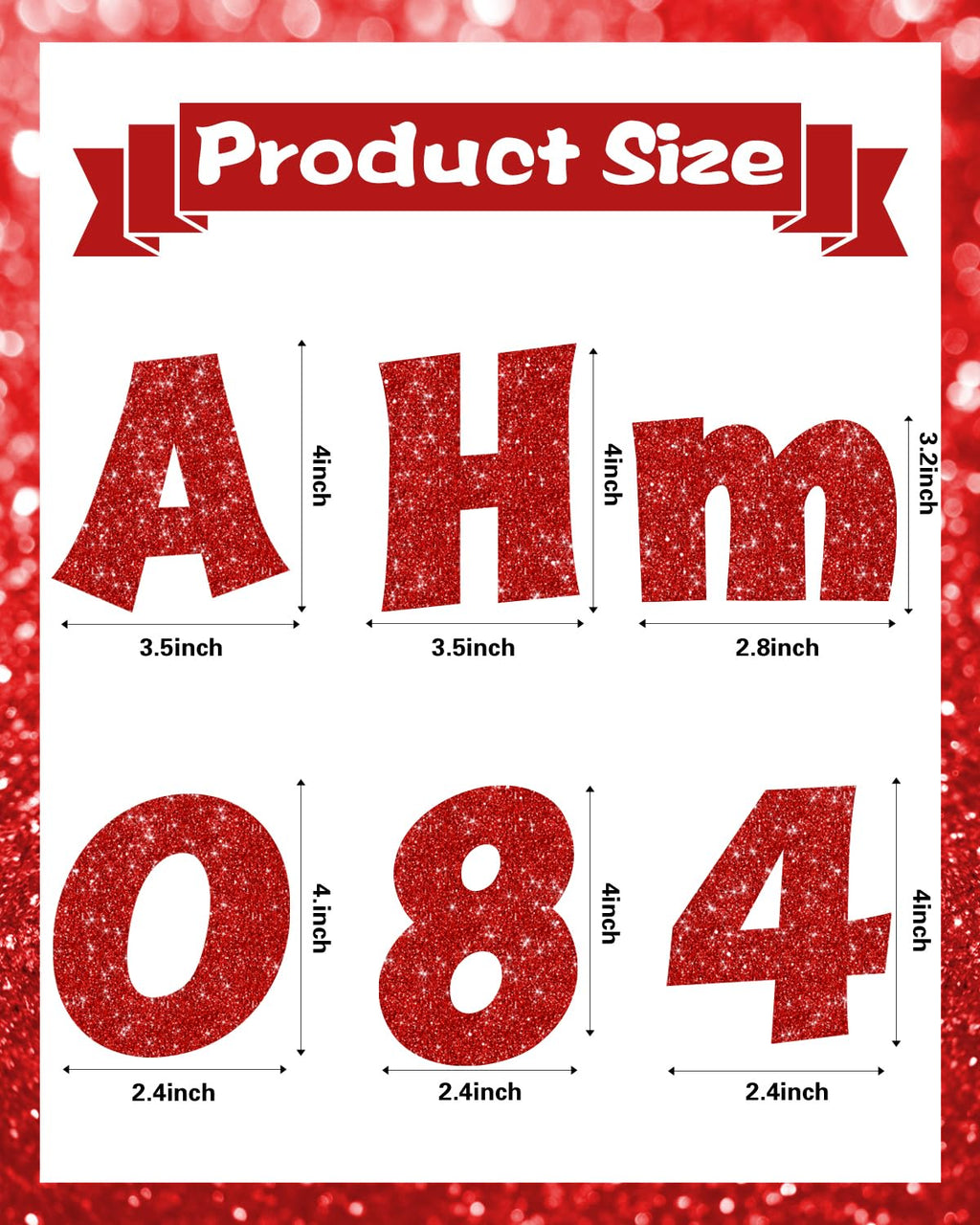 237 Pcs Glitter Bulletin Board Letters, Numbers and Punctuation, Poster Board Letters Alphabet Cut Out Cardboard Letters Accessories for Classroom Display Decorating Supplies 4inch (Black)