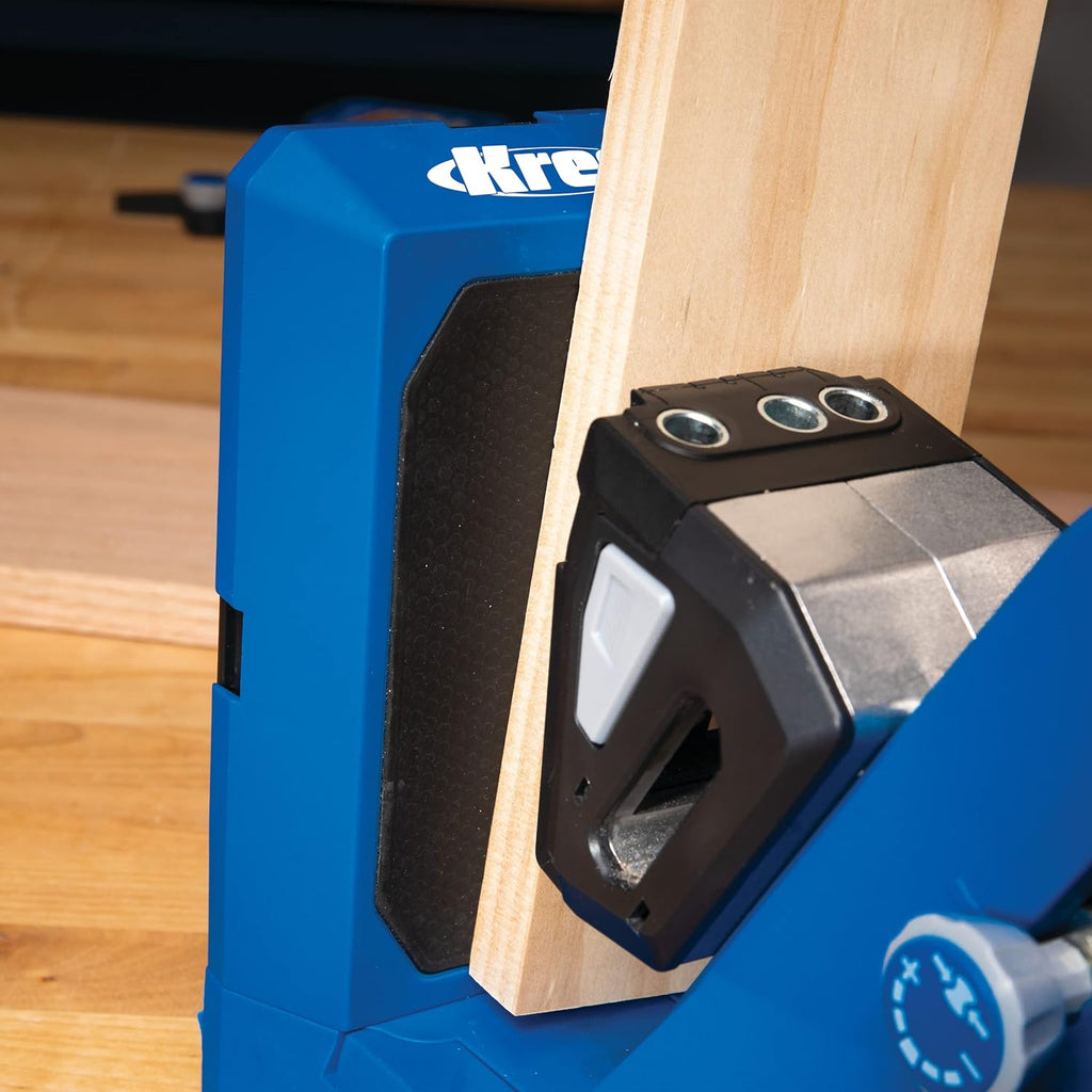 Kreg Tool KPHJ720PRO Pocket-Hole Jig 720PRO - Easy Clamping & Adjusting - Includes Durable Kreg Pocket-Hole Screws - For Materials 1/2" to 1 1/2" Thick
