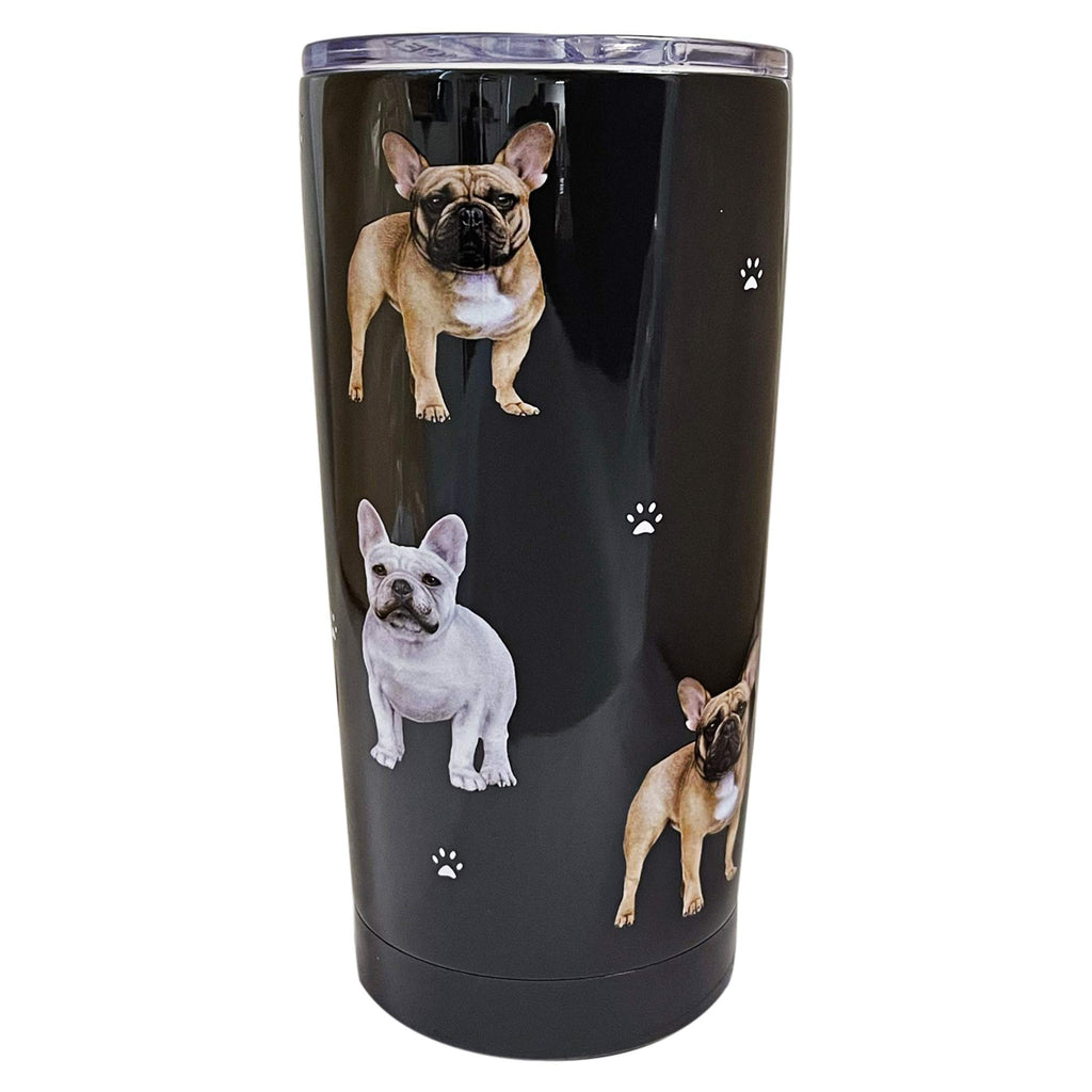 SERENGETI Australian Shepherd 20 Oz. Stainless Steel, Vacuum Insulated Tumbler with Spill Proof Lid - 3D Print - Insulated Travel mug for Hot or Cold Drinks (Australian Shepherd Tumbler)