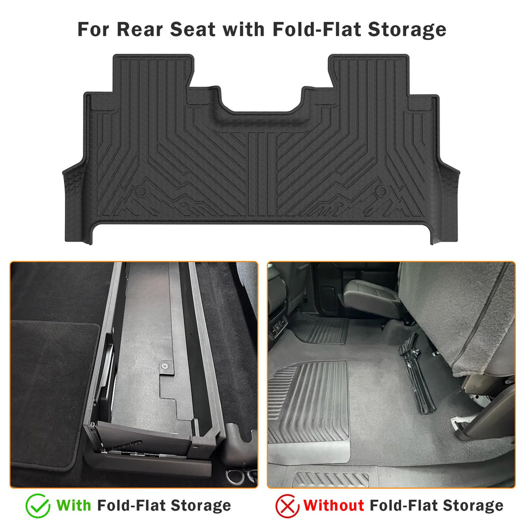 KUST Floor Mats for Tesla Model S Accessories 2012-2024 2025 (Not for Plaid/Long Range) Custom Fit Floor Liners A ll Weather Protection 1st & 2nd Row High Edge Non-Slip