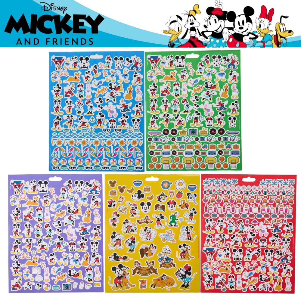 Gabby's Dollhouse Sticker Book Set, 12 Sheets with 1000+ Puffy Stickers Gabby, Mericat, Cakey, Pandy Paws