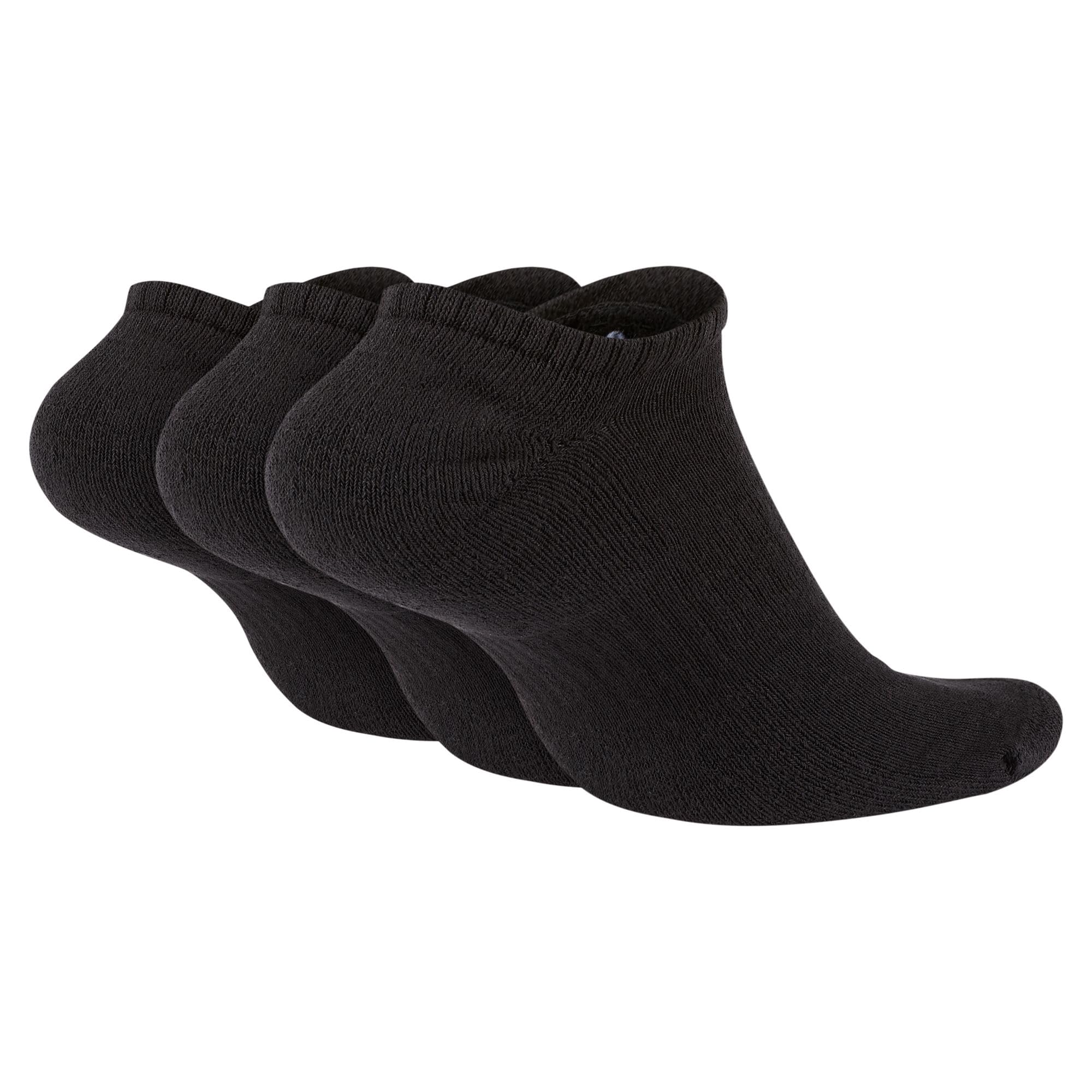 Nike Unisex Adult Everyday Cushioned Training No-Show Socks (3-Pack) | Mens and Womens