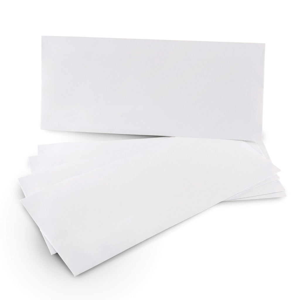 Aimoh 100#10 Custom Printed Security Tinted Self-Seal Envelopes – Personalized with Logo and Address/Return Address Imprinted - Size 4-1/8 X 9-1/2" - White - 24 LB - 100 Count (74100)