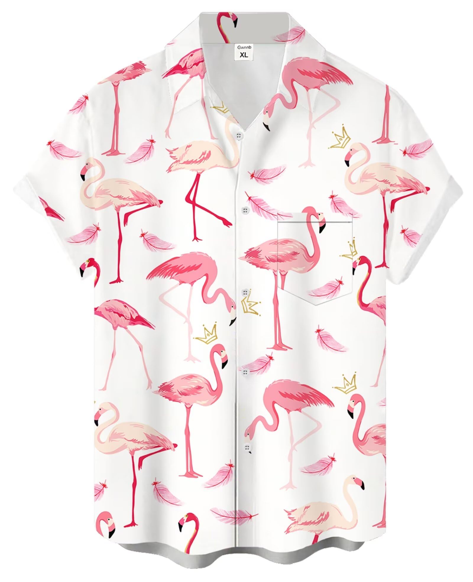 Bowling Shirts for Men Print Short Sleeve Regular Fit Hawaiian Casual Button Down Beach Shirts