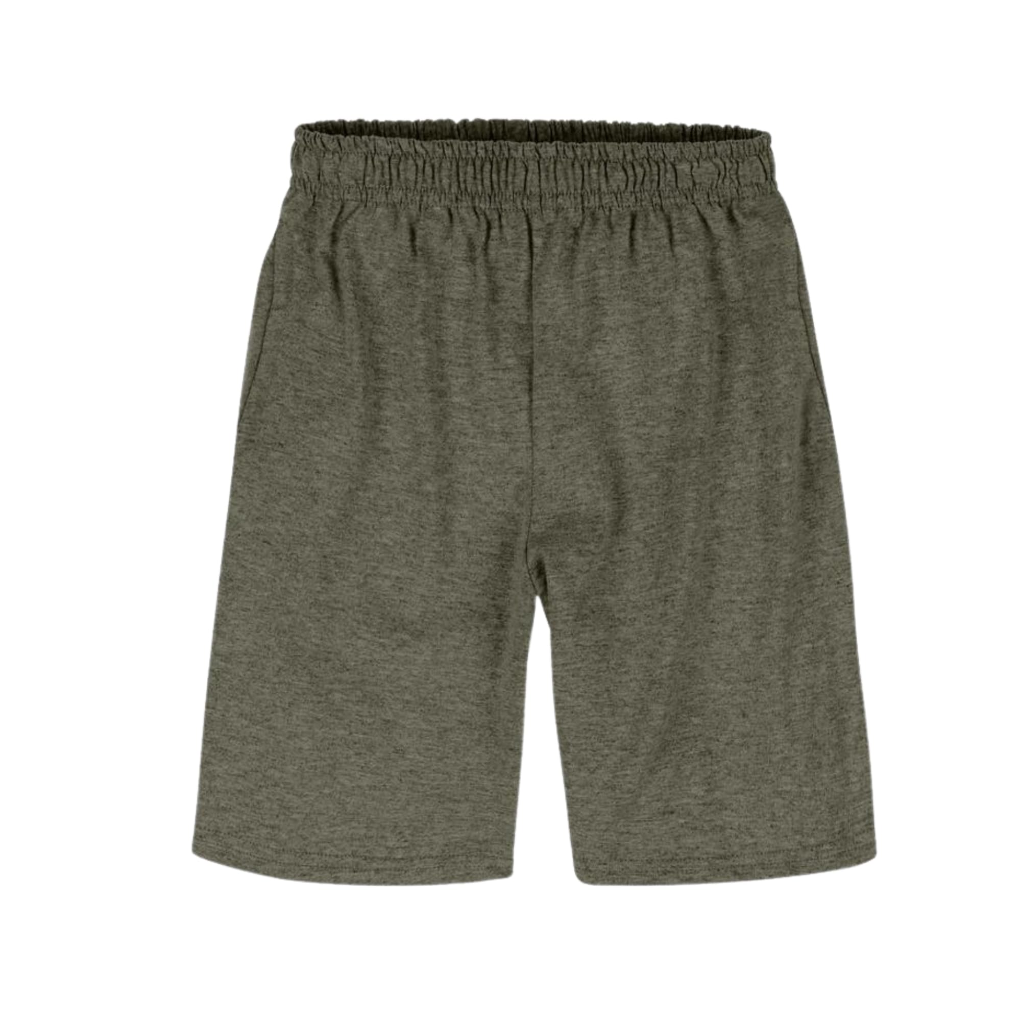Hanes Boys Jersey Shorts Pack, 2-Pack, Cotton Shorts for Boys with Pockets, Pull-On Shorts