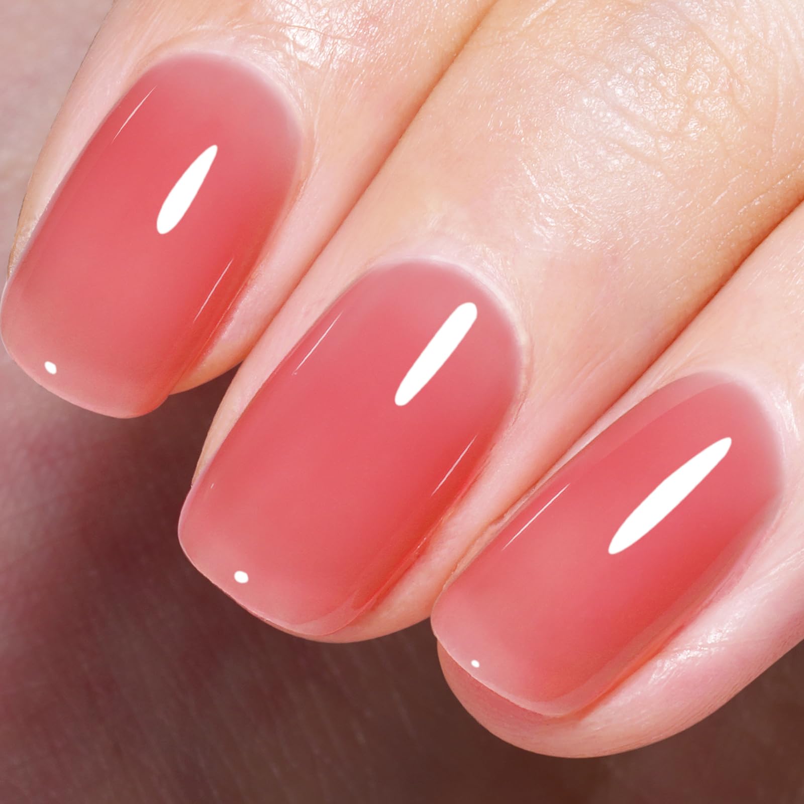 AILLSA Red Gel Nail Polish Ruby Red Gel Polish Bright Rose Color Polish Apple Candy Nails Long Lasting Soak Off U V Gels Nail Polish Nail Art Manicure Salon at Home 0.51 Fl Oz