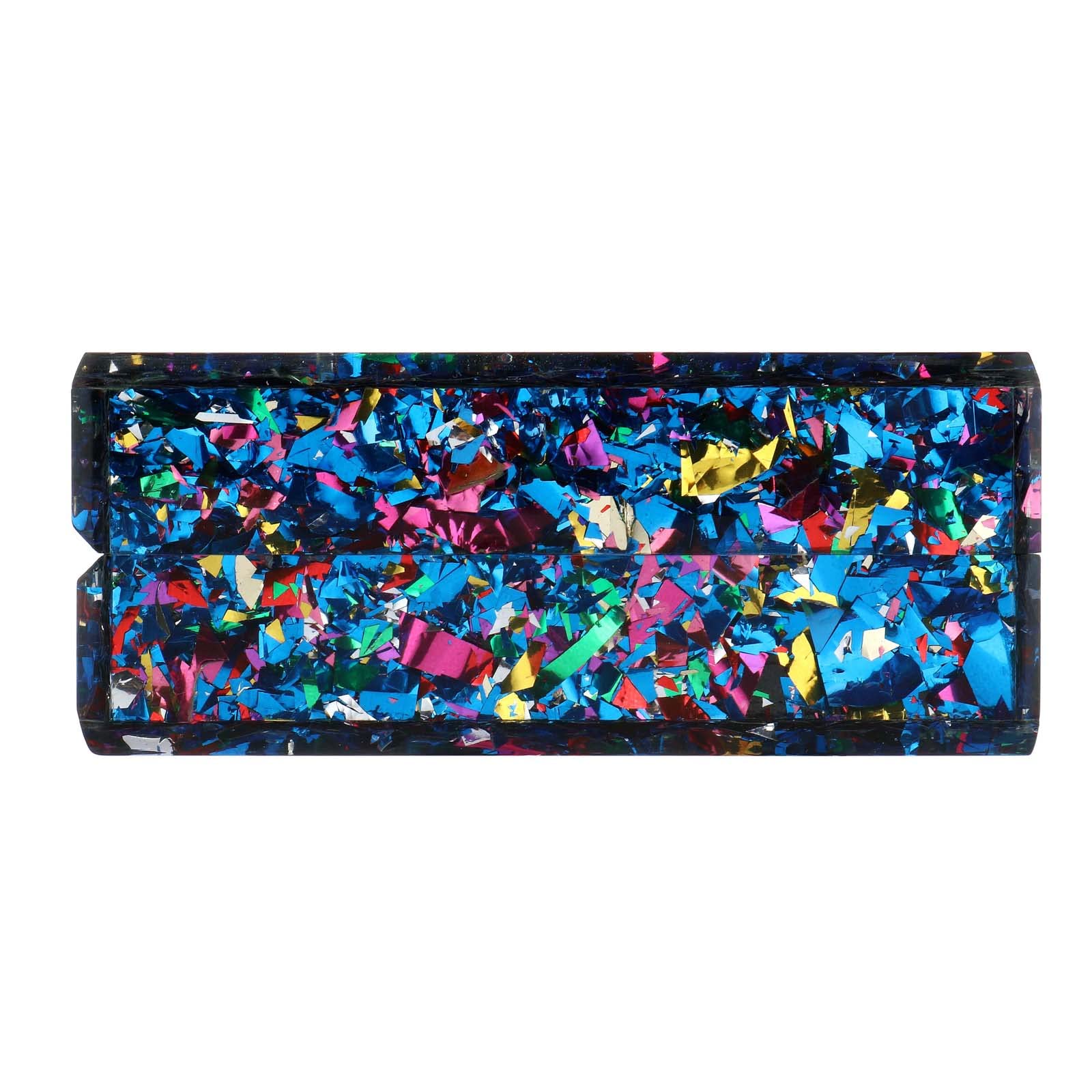 Gets Acrylic Purses and Handbags for Women Multicolor Perspex Geometric Patterns Box Clutch Banquet Evening Crossbody Handbag