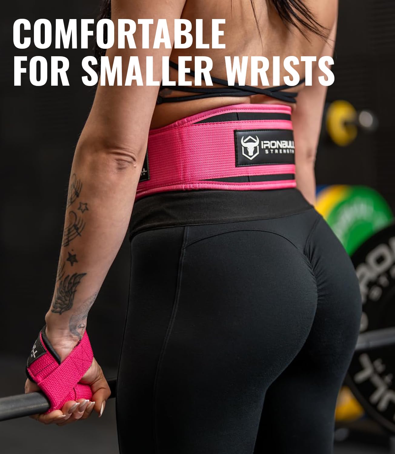 Lifting Wrist Straps for Weightlifting (1 Pair) – Padded Lifting Straps for Deadlifts, Powerlifting, Strength Training & Bodybuilding – Gym Straps for Men & Women