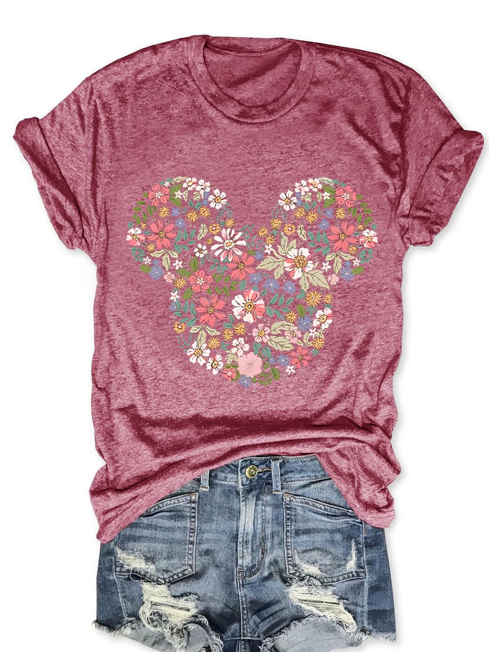 Magic Kingdom Castle Shirt Casual Vacation Holiday Short Sleeve Boho Clothes for Women Summer Cute Tops