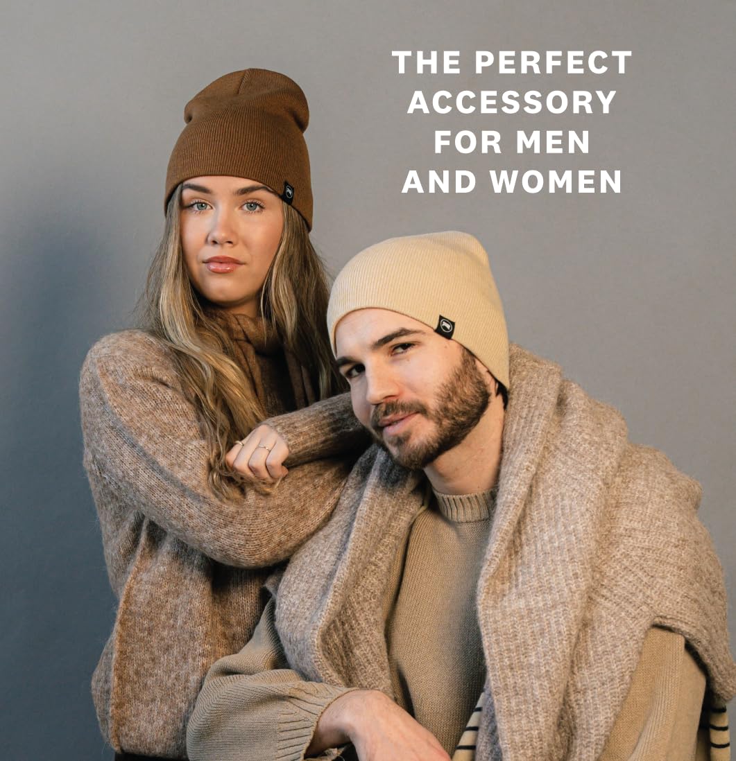 Original Beanie Cap - Soft Knit Beanie Hat - Warm and Durable