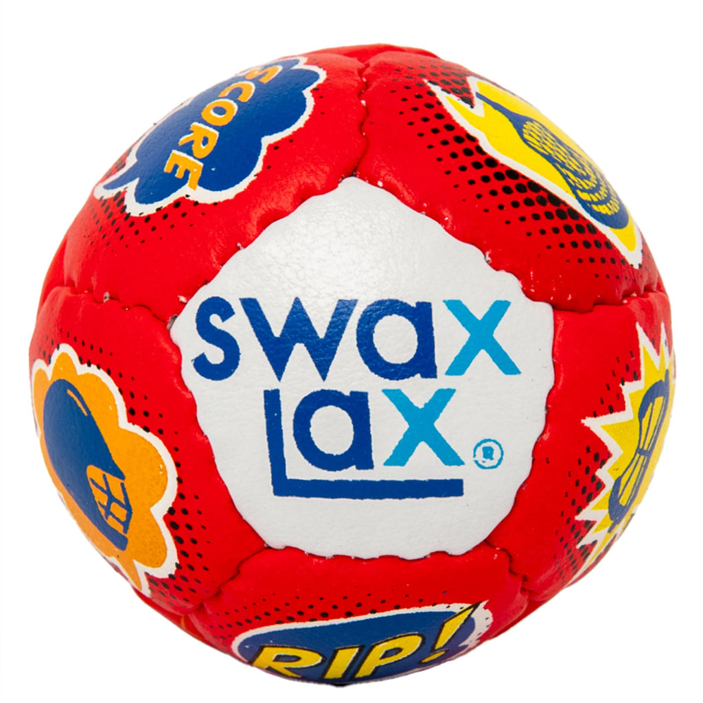 SWAX LAX Lacrosse Training Ball - Indoor Outdoor Practice Less Bounce & Rebounds