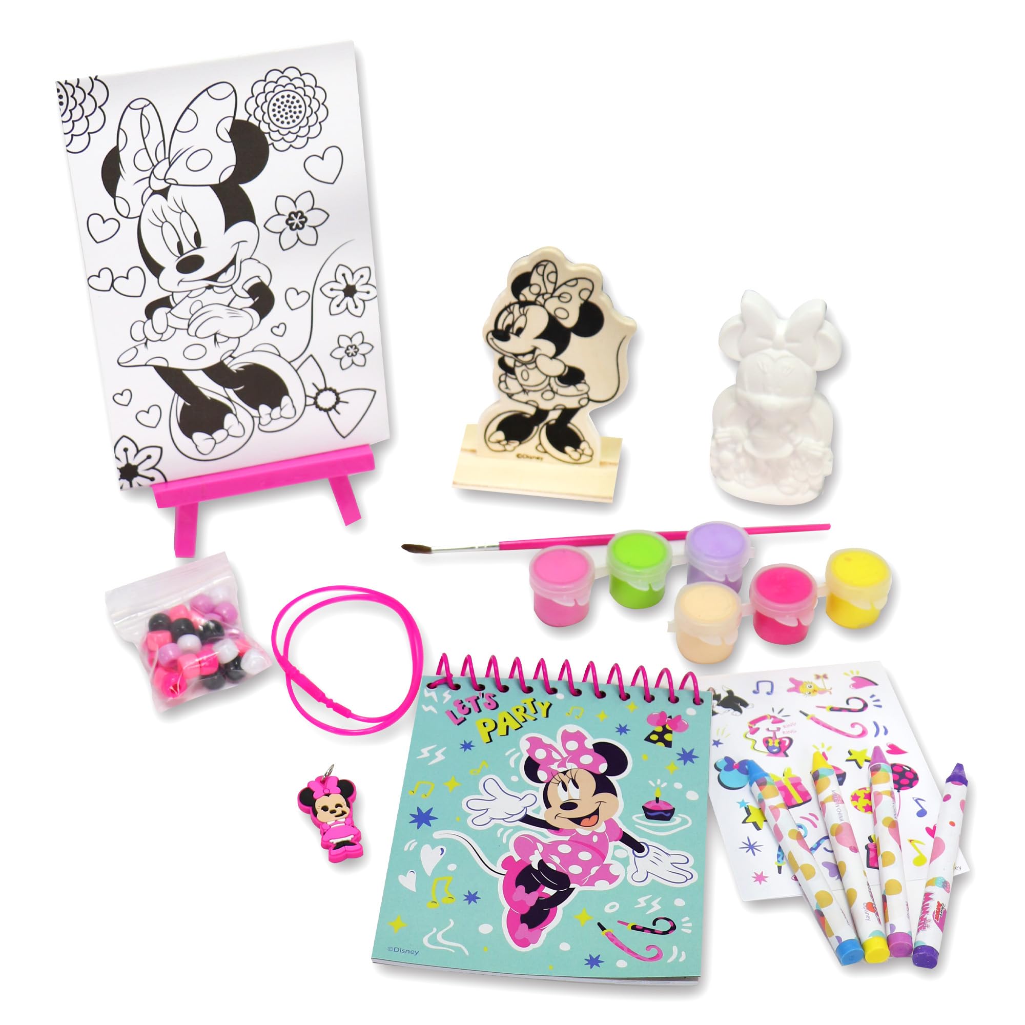 Tara Toys Gabby's Dollhouse 5-in-1 Creativity Tub Multi-Activity Art Kit for Kids with Coloring, Stamps, Stickers, and Fun Craft Materials Great Gift for Girls Ages 3+