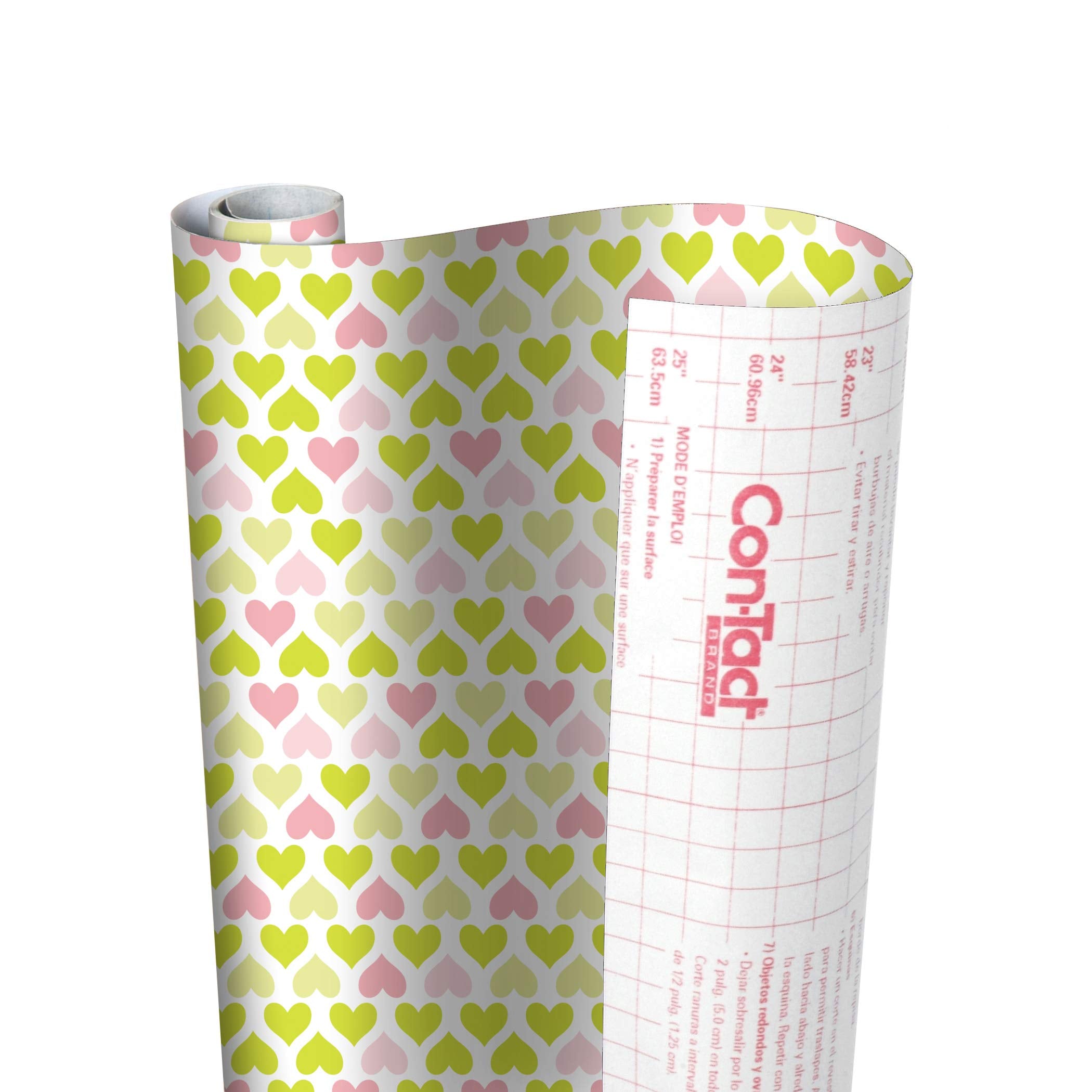 Con-Tact Brand Creative Covering, Self-Adhesive Shelf Liner, Multi-Purpose Vinyl Roll, Easy to Use and Apply, 18'' x 50', Abby Sage