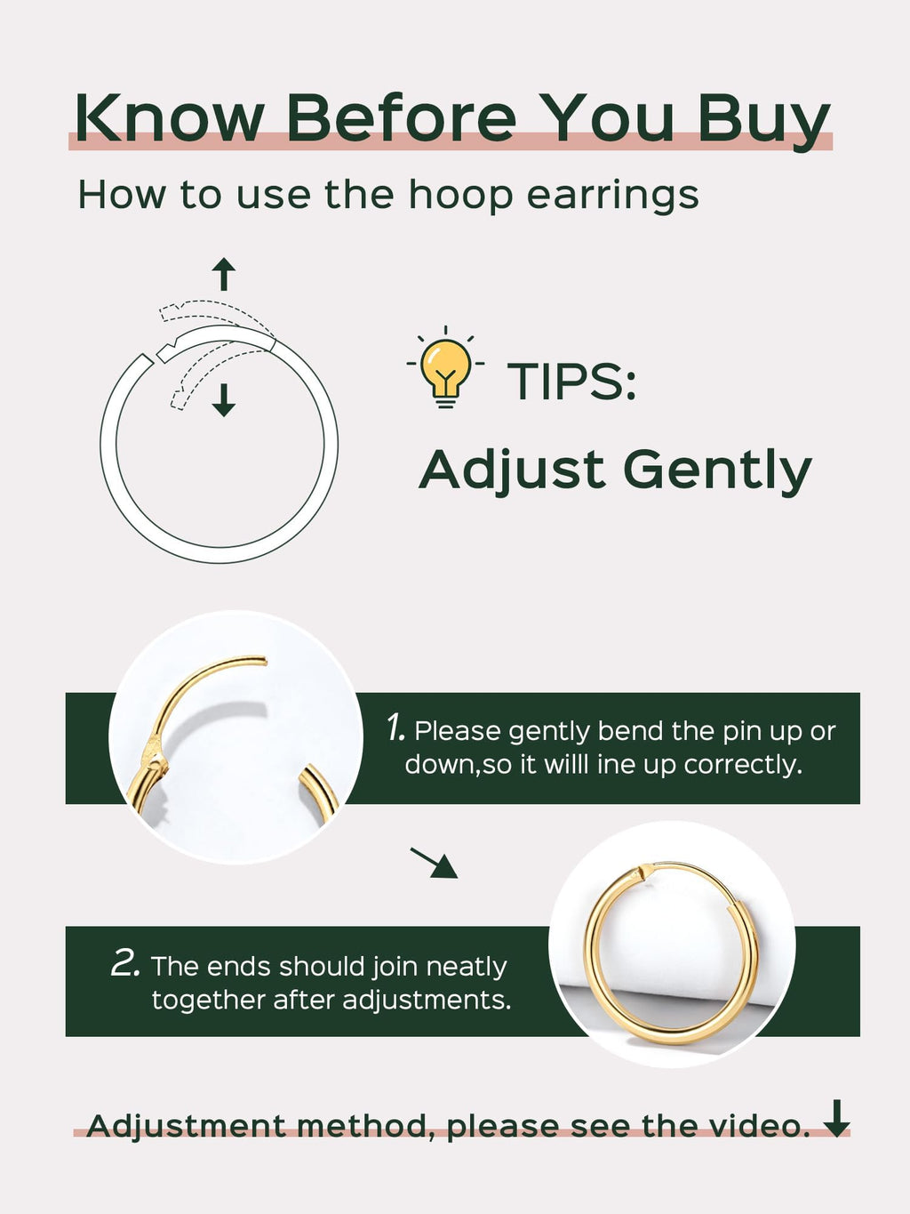 ChicSilver 925 Sterling Silver Hoop Earrings for Women Hypoallergenic, Lightweight Large Gold Plated Silver Hoop Earrings, Endless Hoops Earring 20/30/40/50/60/70MM
