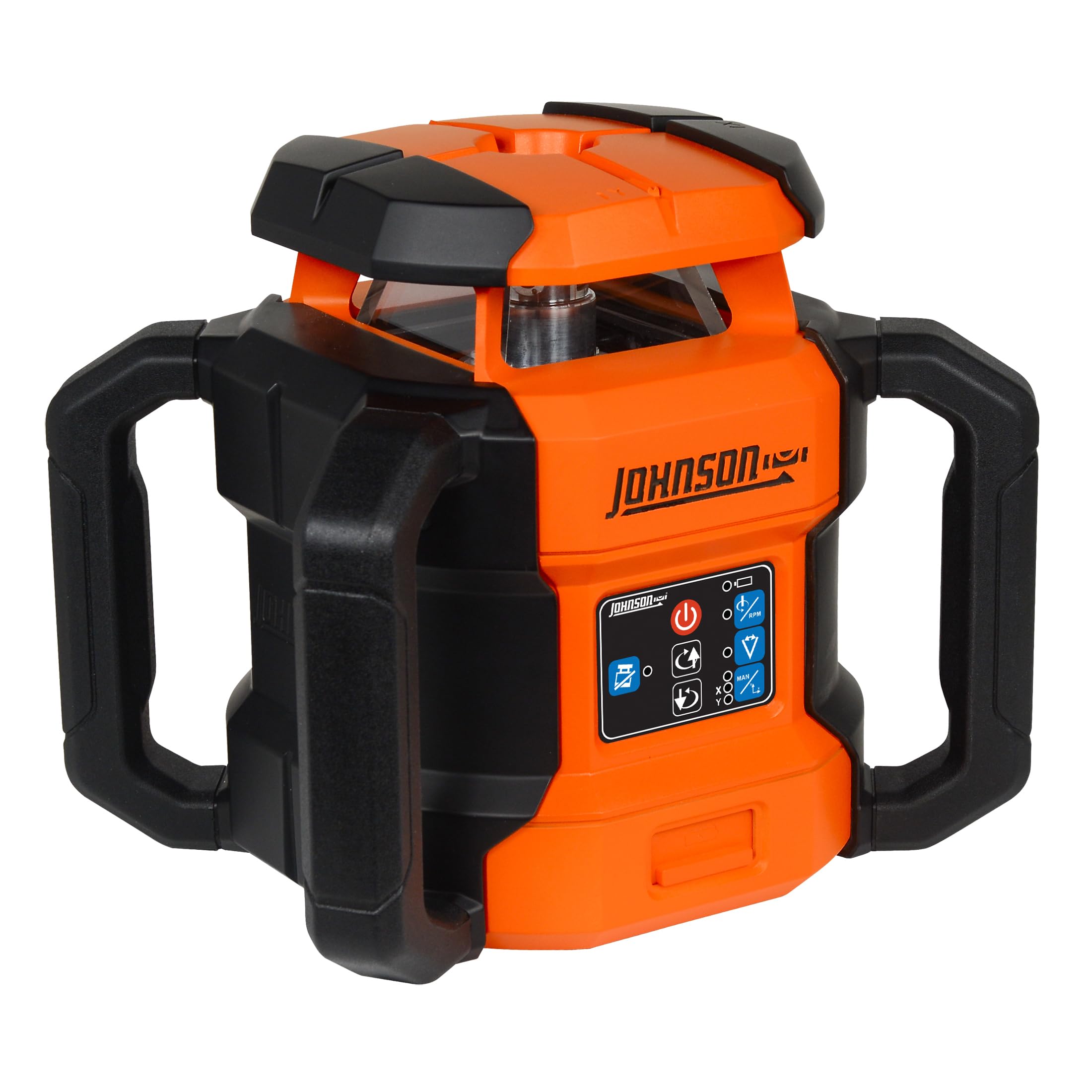 Johnson Level & Tool 40-6541 High Accuracy Dual Slope Rotary Laser System, Red, 1 ‎Kit