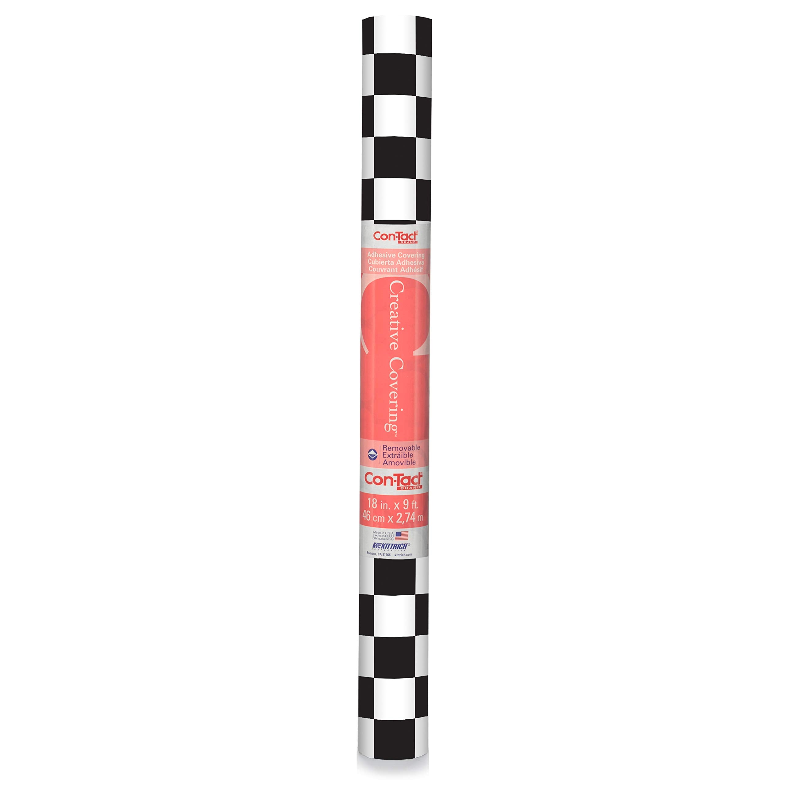 Con-Tact Brand Creative Covering, Self-Adhesive Shelf Liner, Multi-Purpose Vinyl Roll, Easy to Use and Apply, 18'' x 50', Abby Sage