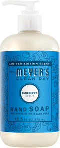 MRS. MEYER'S CLEAN DAY Hand Soap, Blueberry Scent, 12.5 Fl Oz Bottle