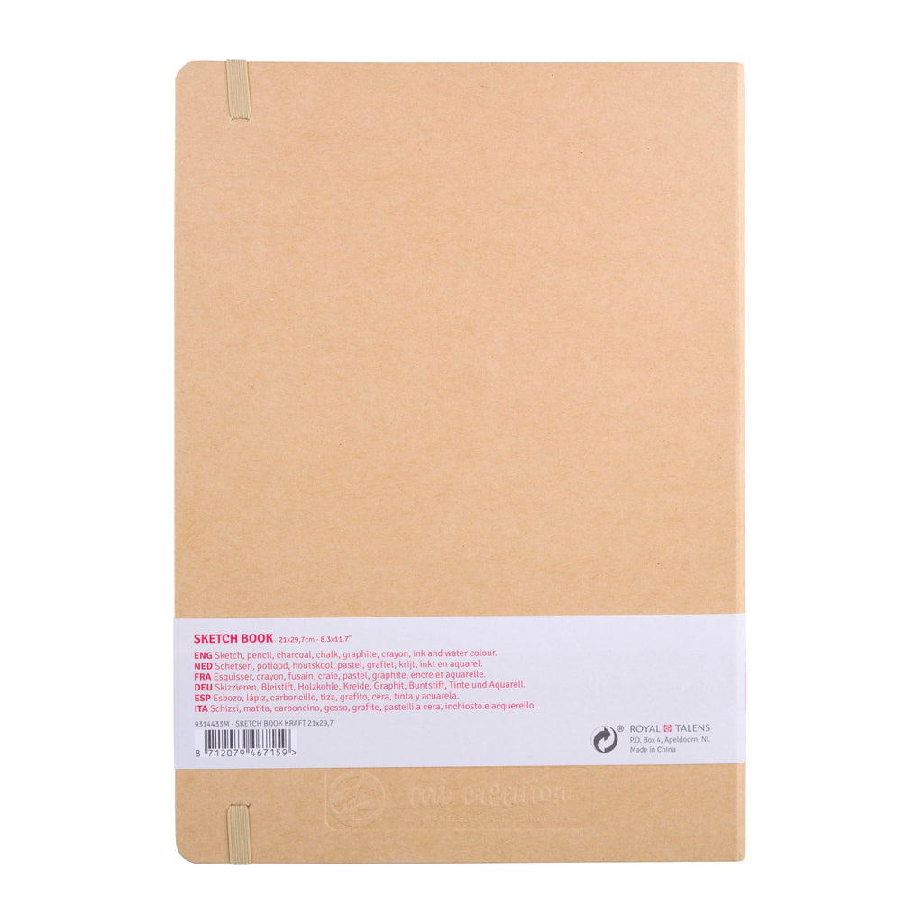 Talens Art Creation Sketchbook 80 Sheets, 13 cm x 21 cm, Black