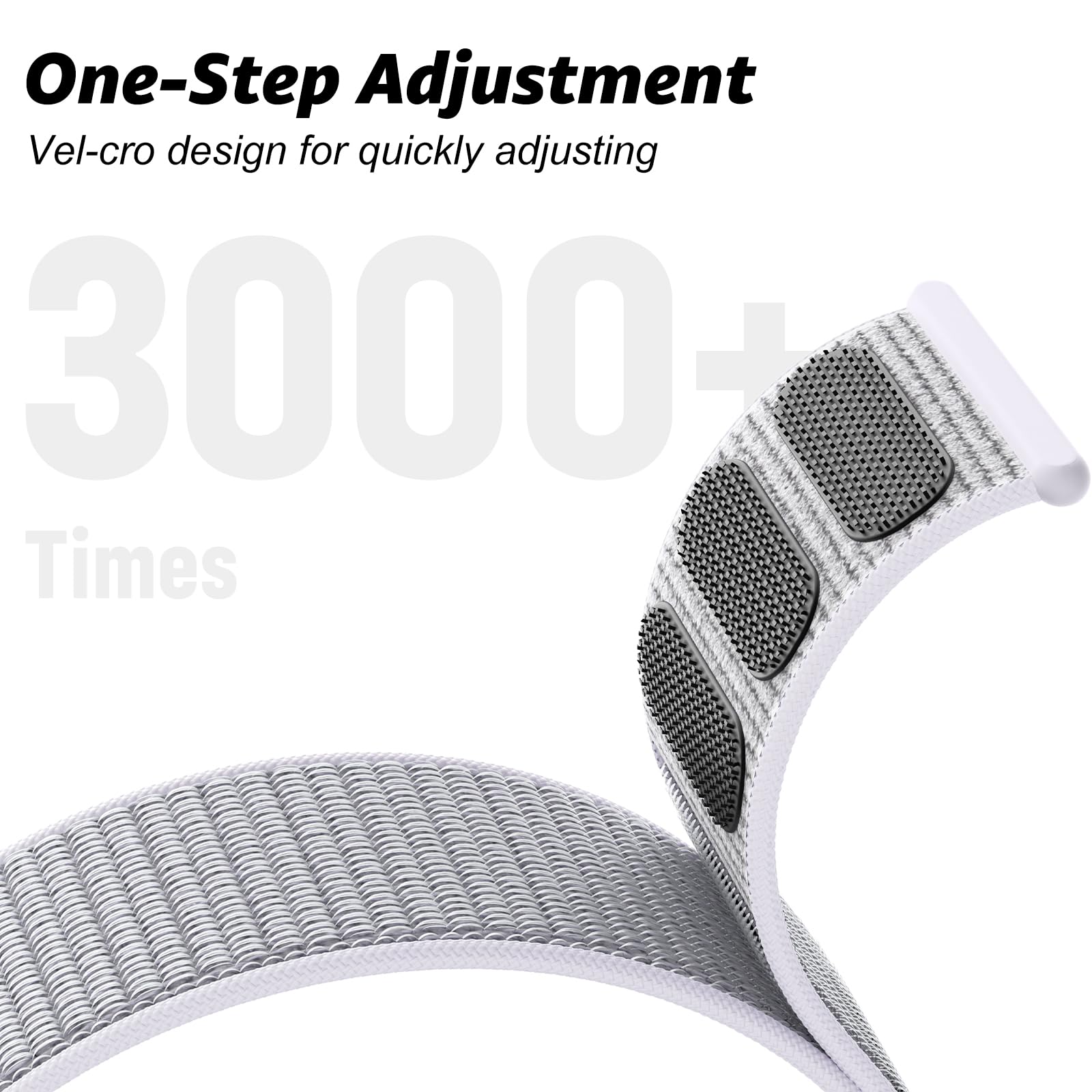 Nylon Sport Band Compatible with Apple Watch Band 38mm 40mm 41mm 42mm 44mm 45mm 46mm 49mm, Adjustable Breathable Women Men Braided Strap Loop for iWatch Series 11/10/9/8/7/6/5/SE Ultra 3/2/1